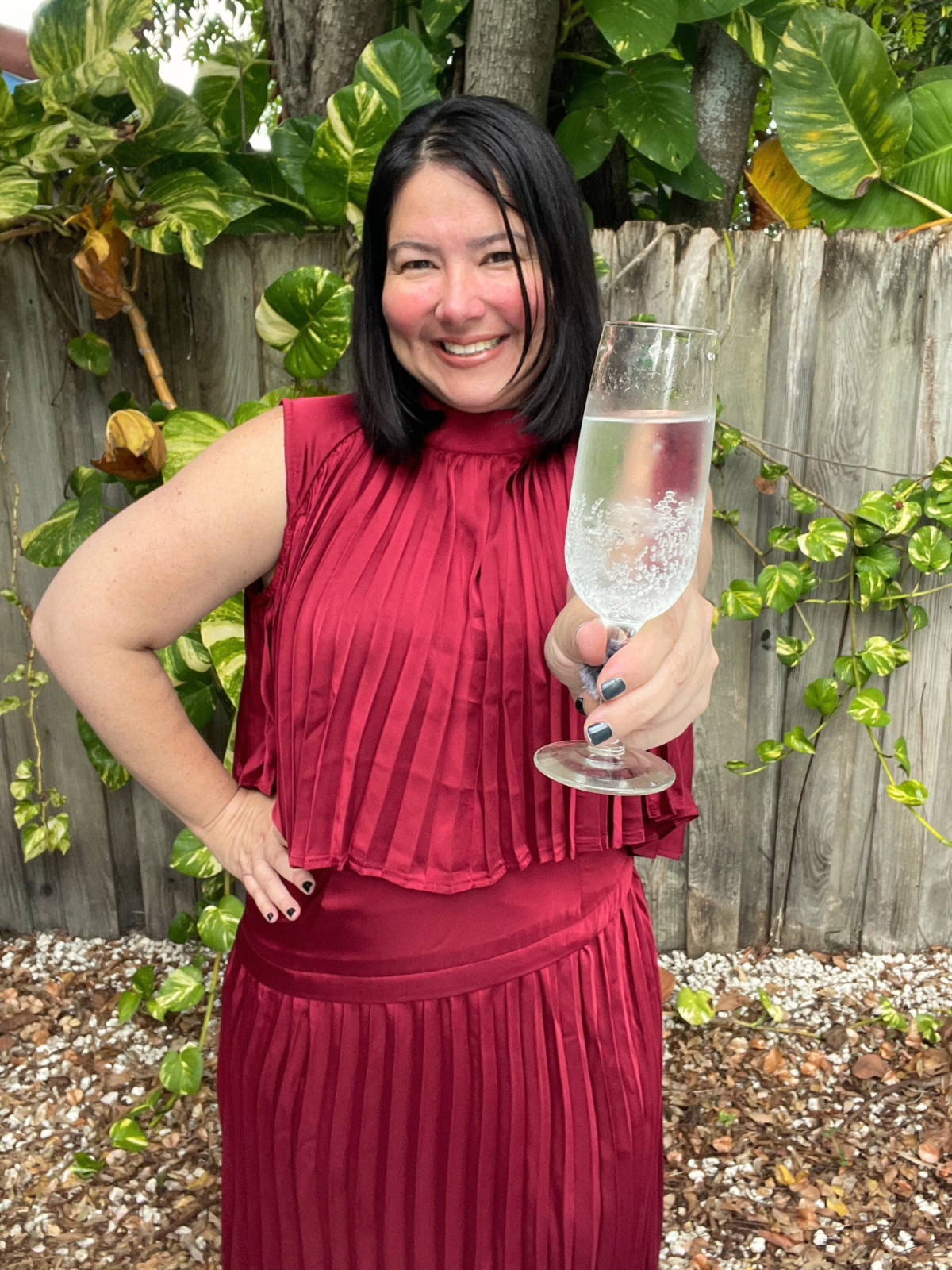 The Saint Éloise Pleated Top