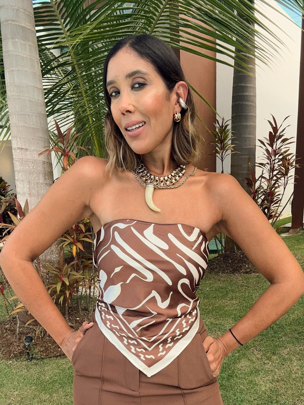 The Studio Scarf Top