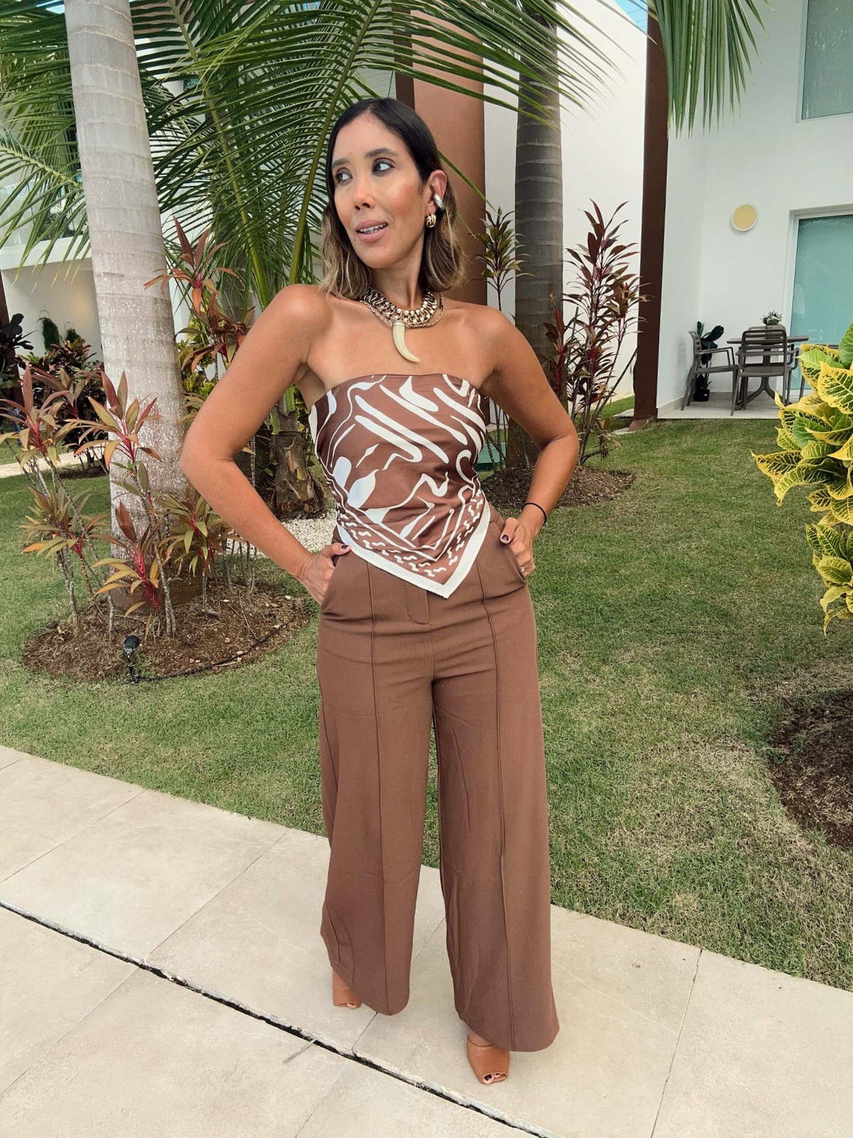 The Studio Scarf Top