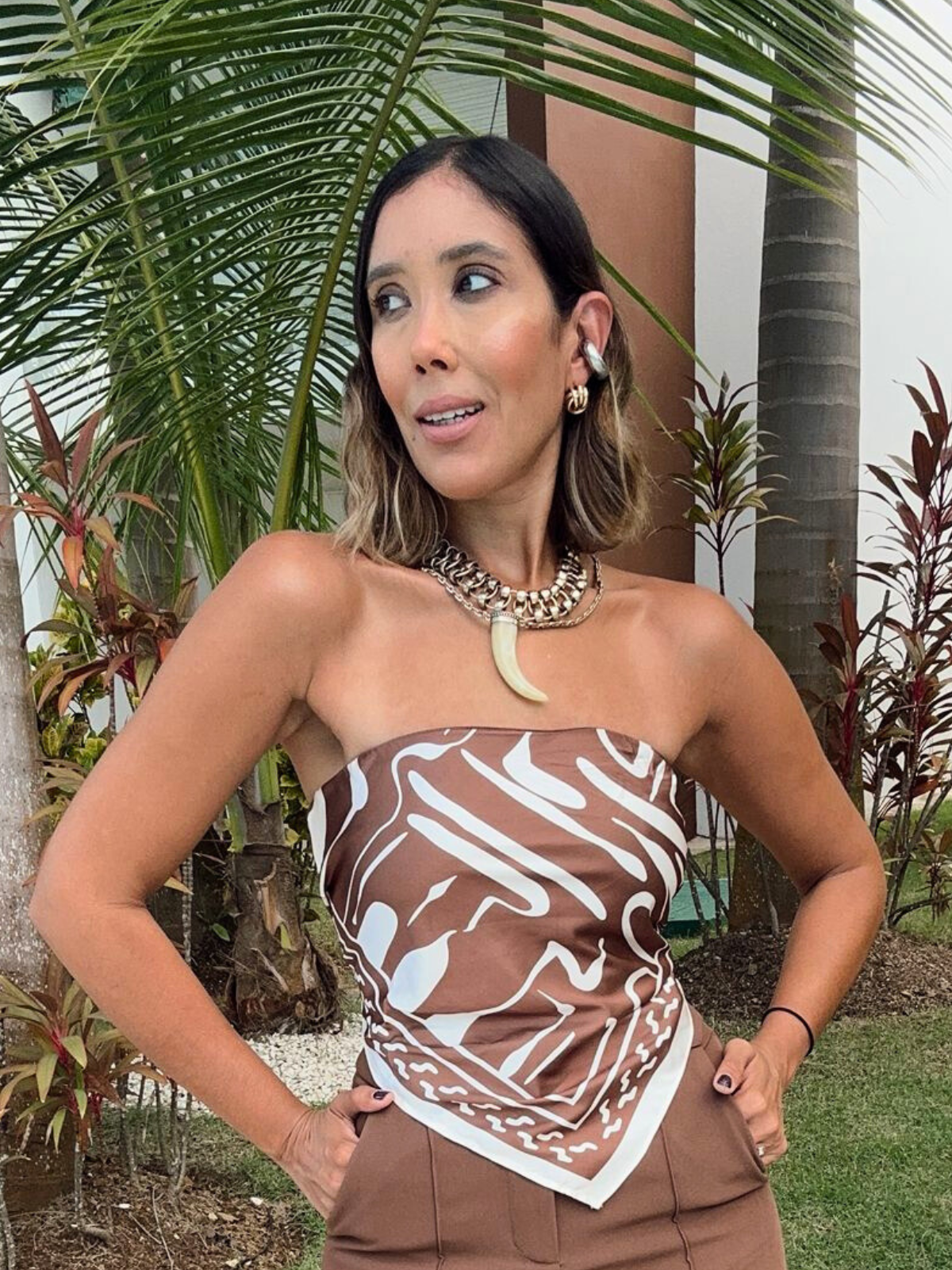 The Studio Scarf Top