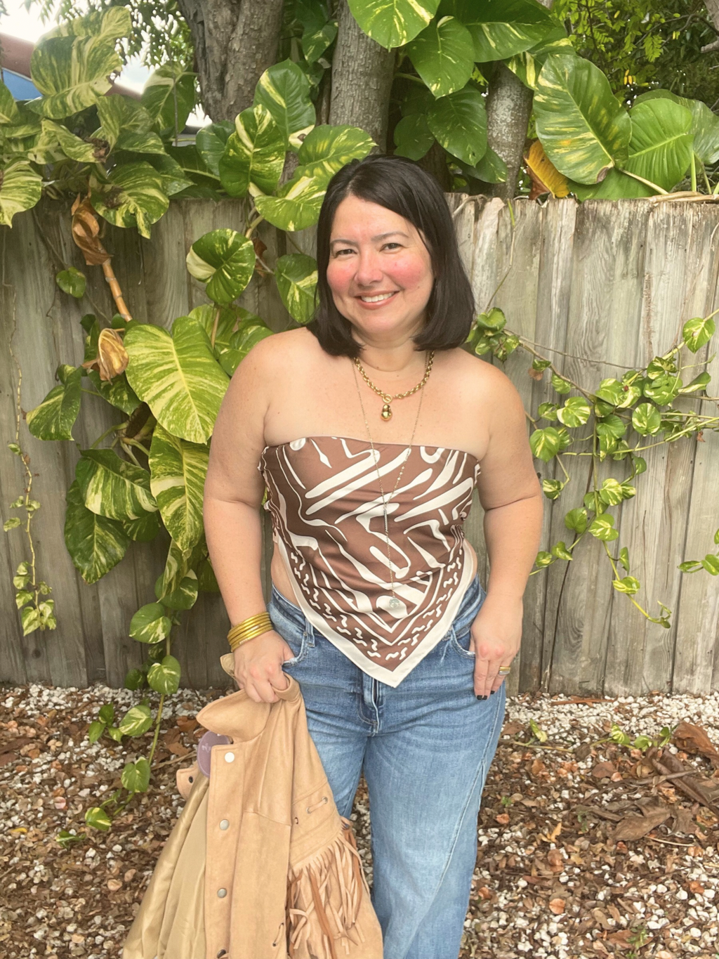 The Studio Scarf Top