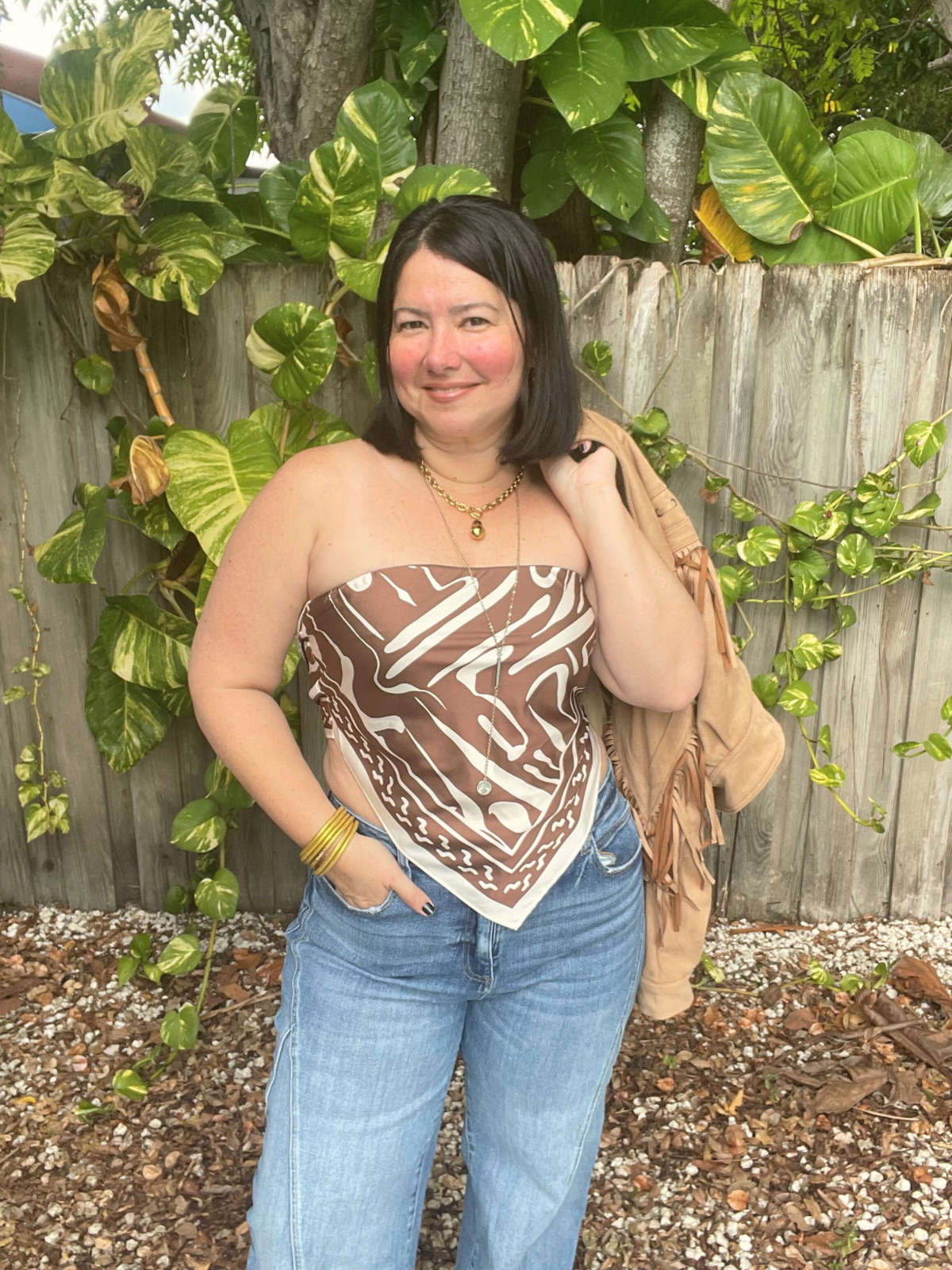 The Studio Scarf Top