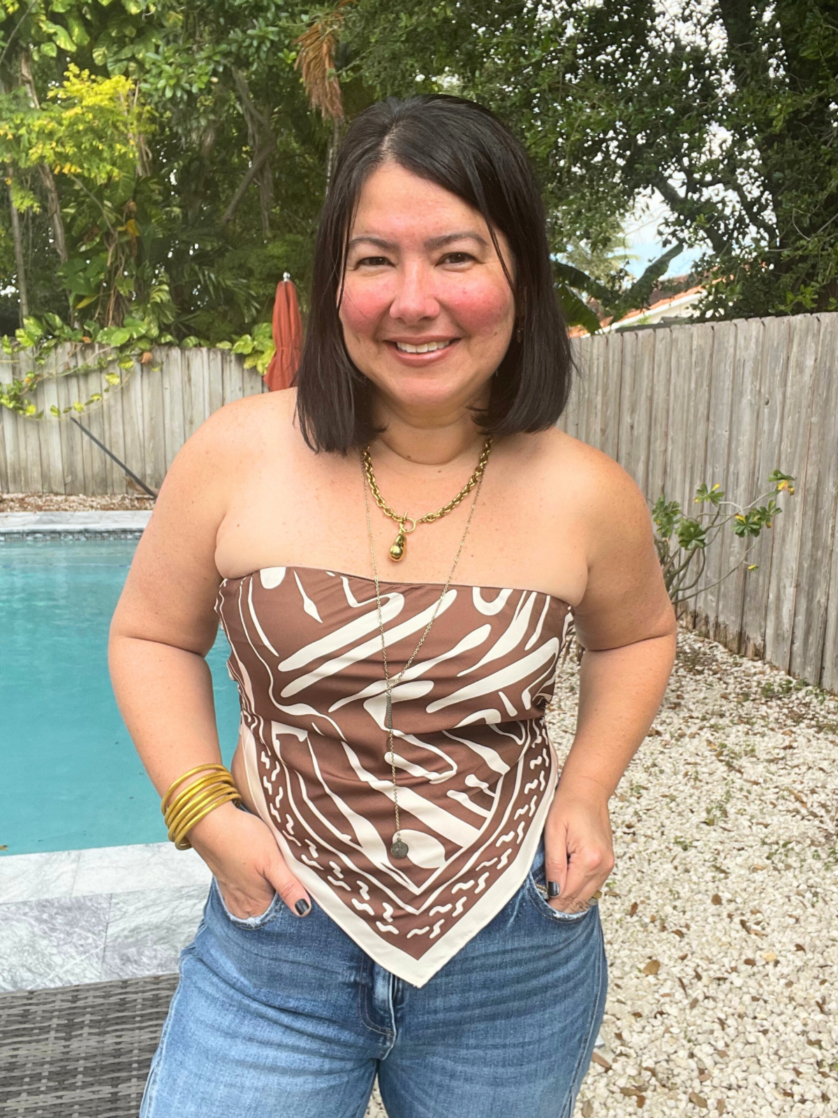 The Studio Scarf Top