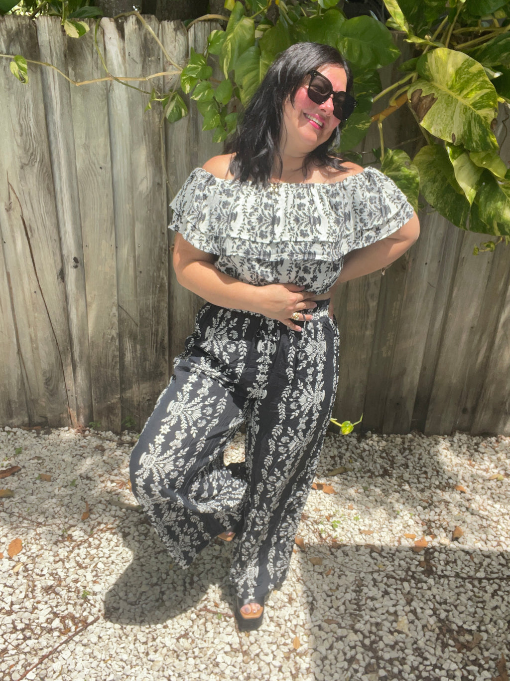 A Midnight Garden Flounce Set