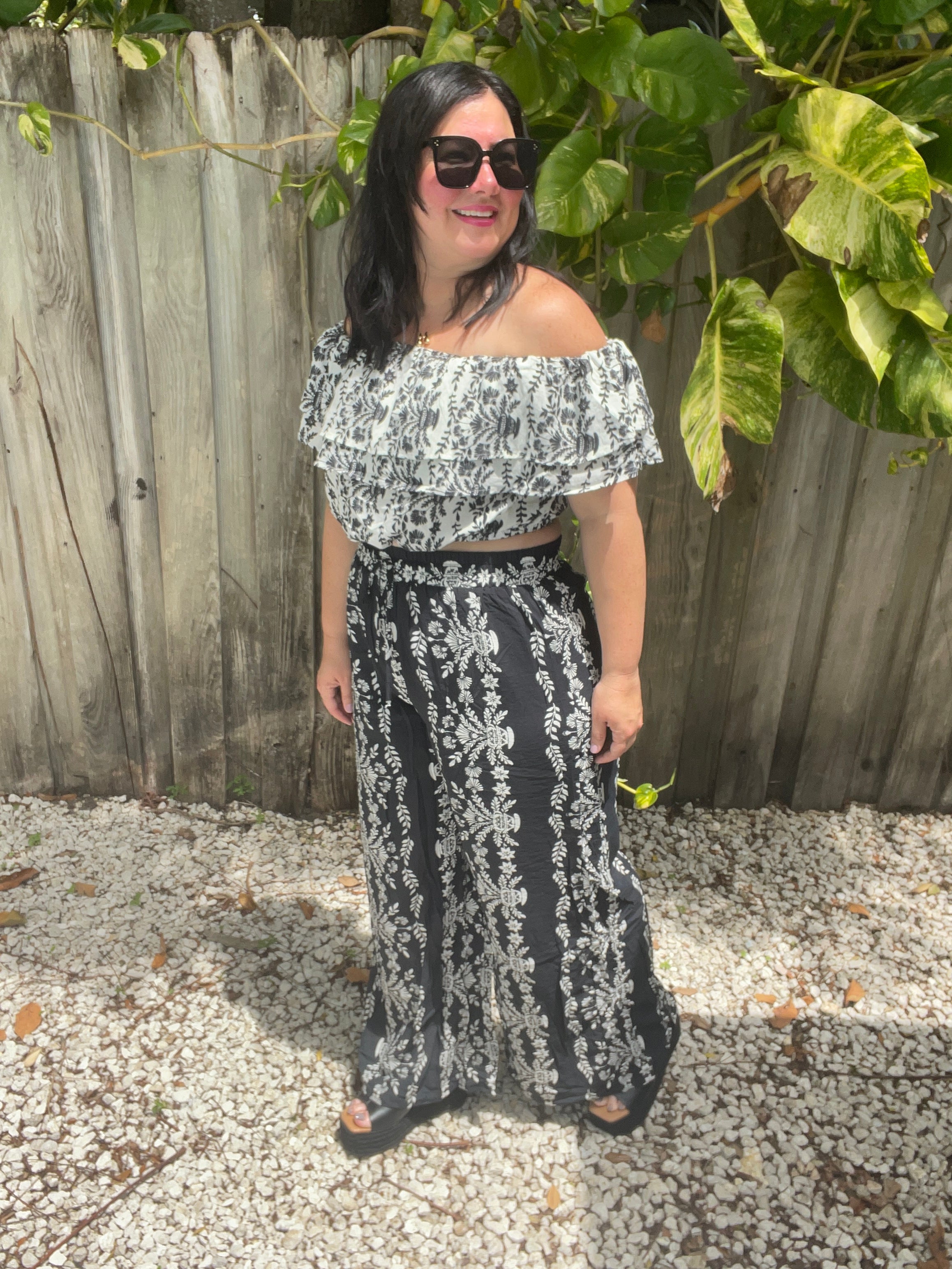 A Midnight Garden Flounce Set