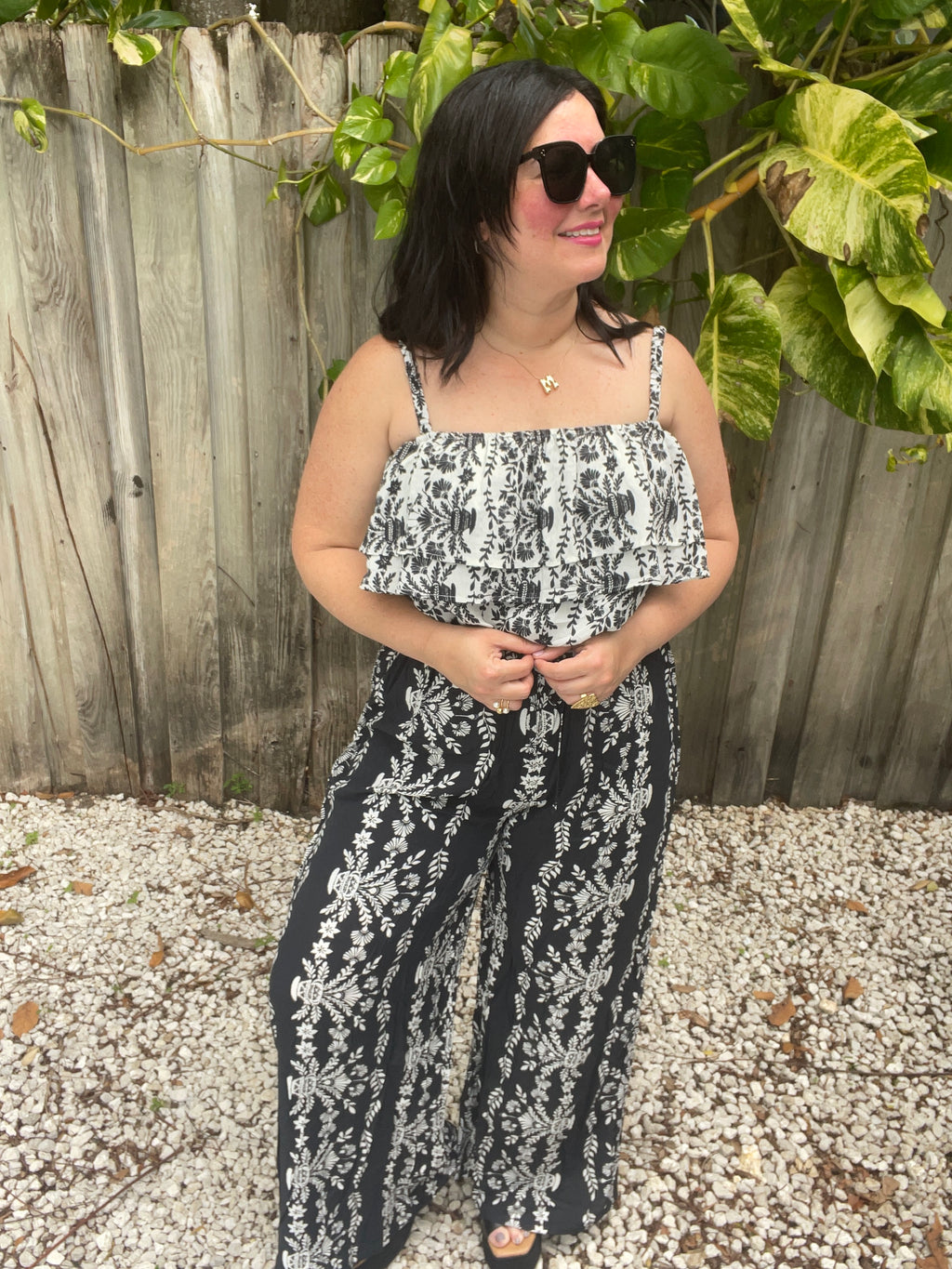 A Midnight Garden Flounce Set
