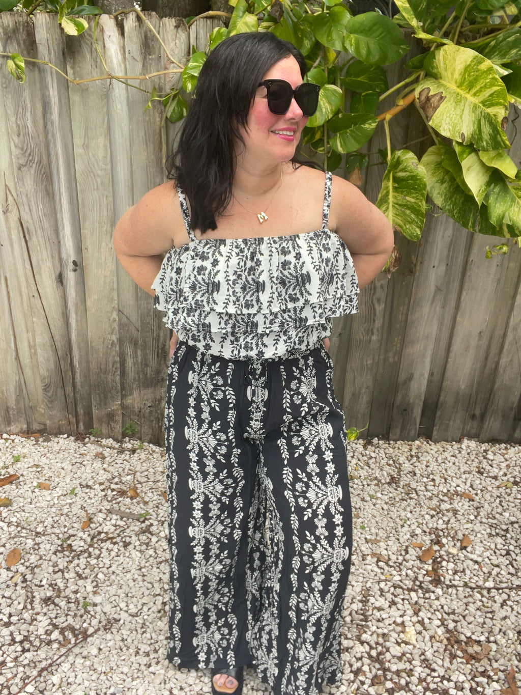 A Midnight Garden Flounce Set