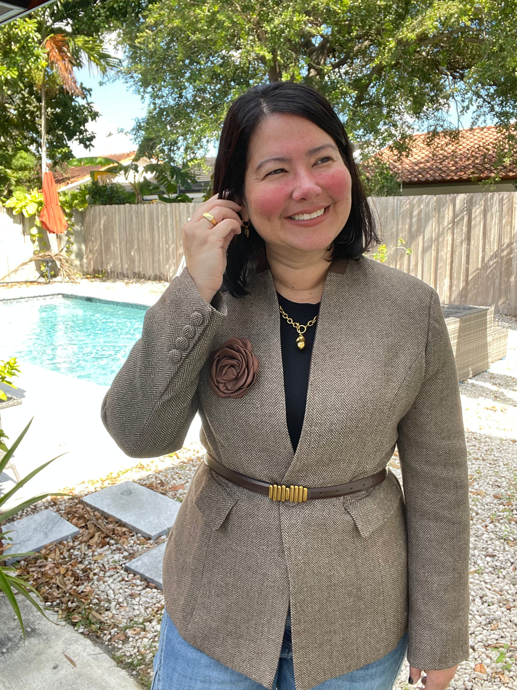 The Heritage Classic Belted Blazer