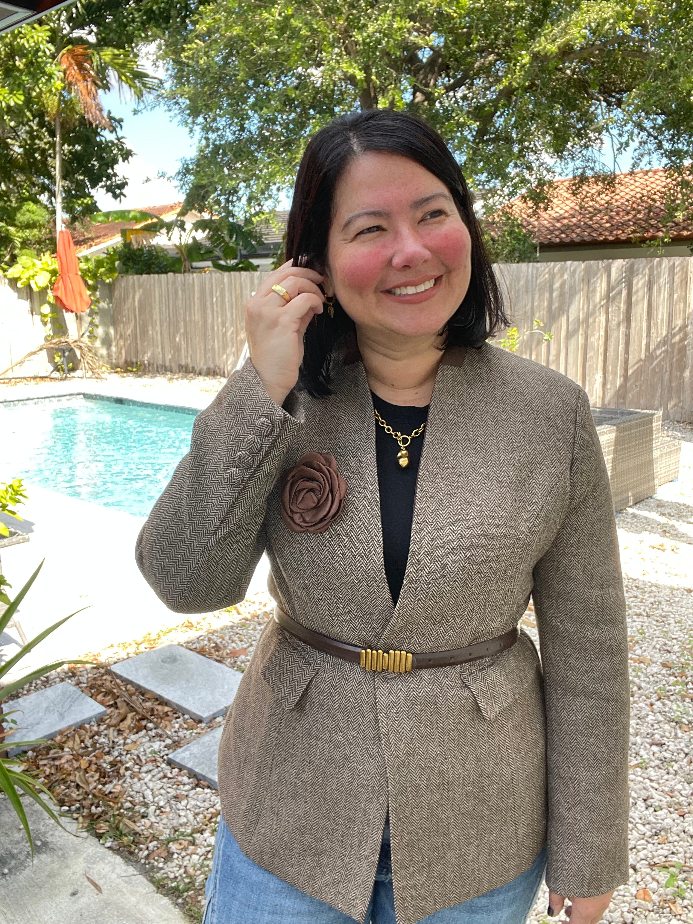 The Heritage Classic Belted Blazer