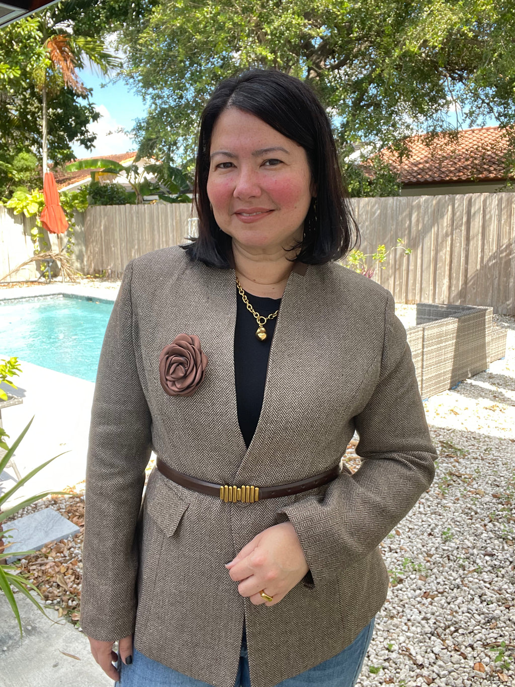 The Heritage Classic Belted Blazer