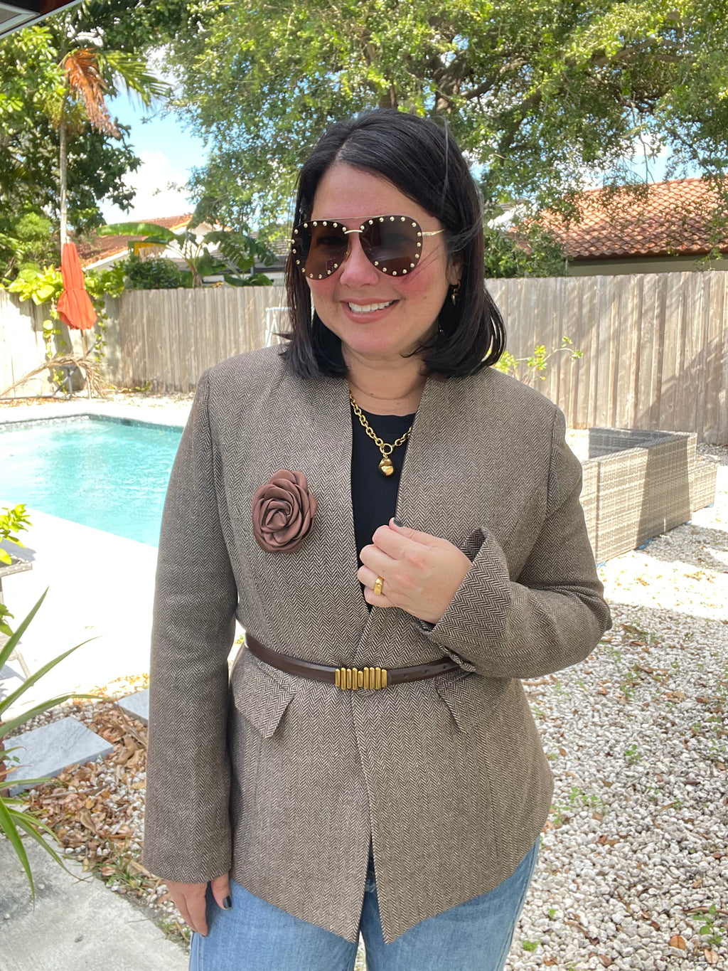 The Heritage Classic Belted Blazer