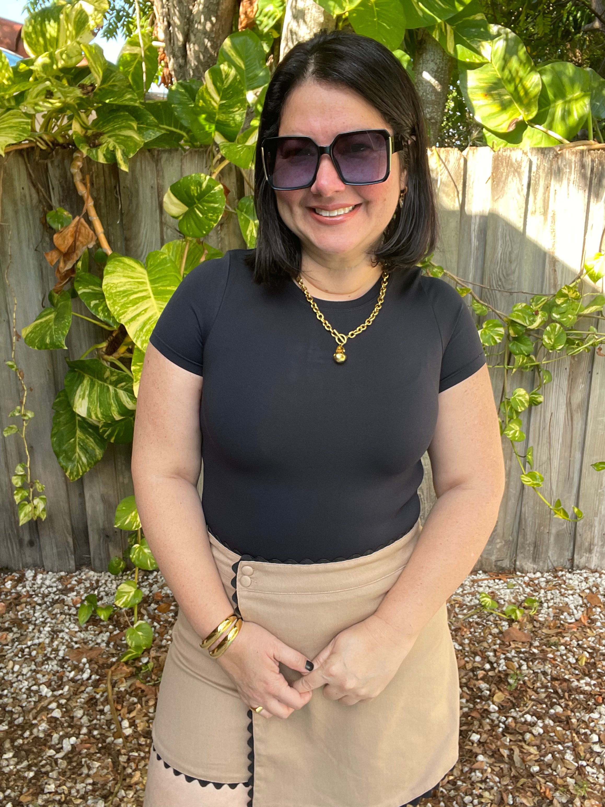 Essential Crewneck Short Sleeve Bodysuit