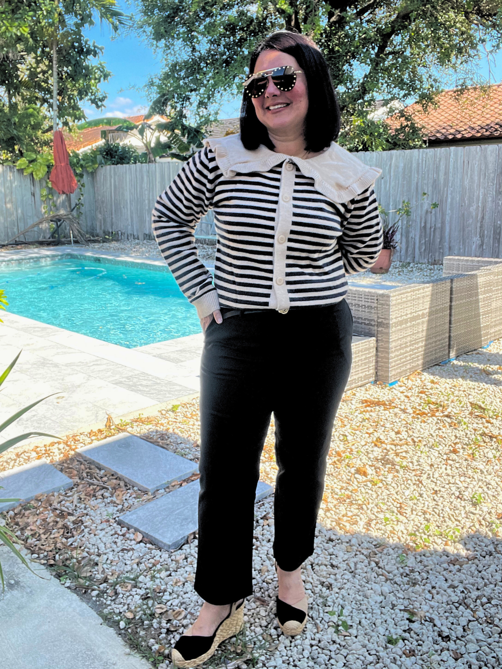 The Perfect Fit Cropped Pant (Belt Included)