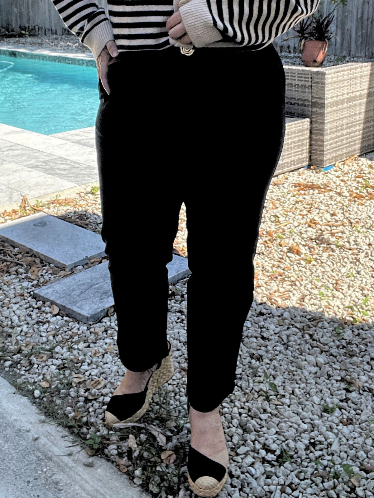 The Perfect Fit Cropped Pant (Belt Included)