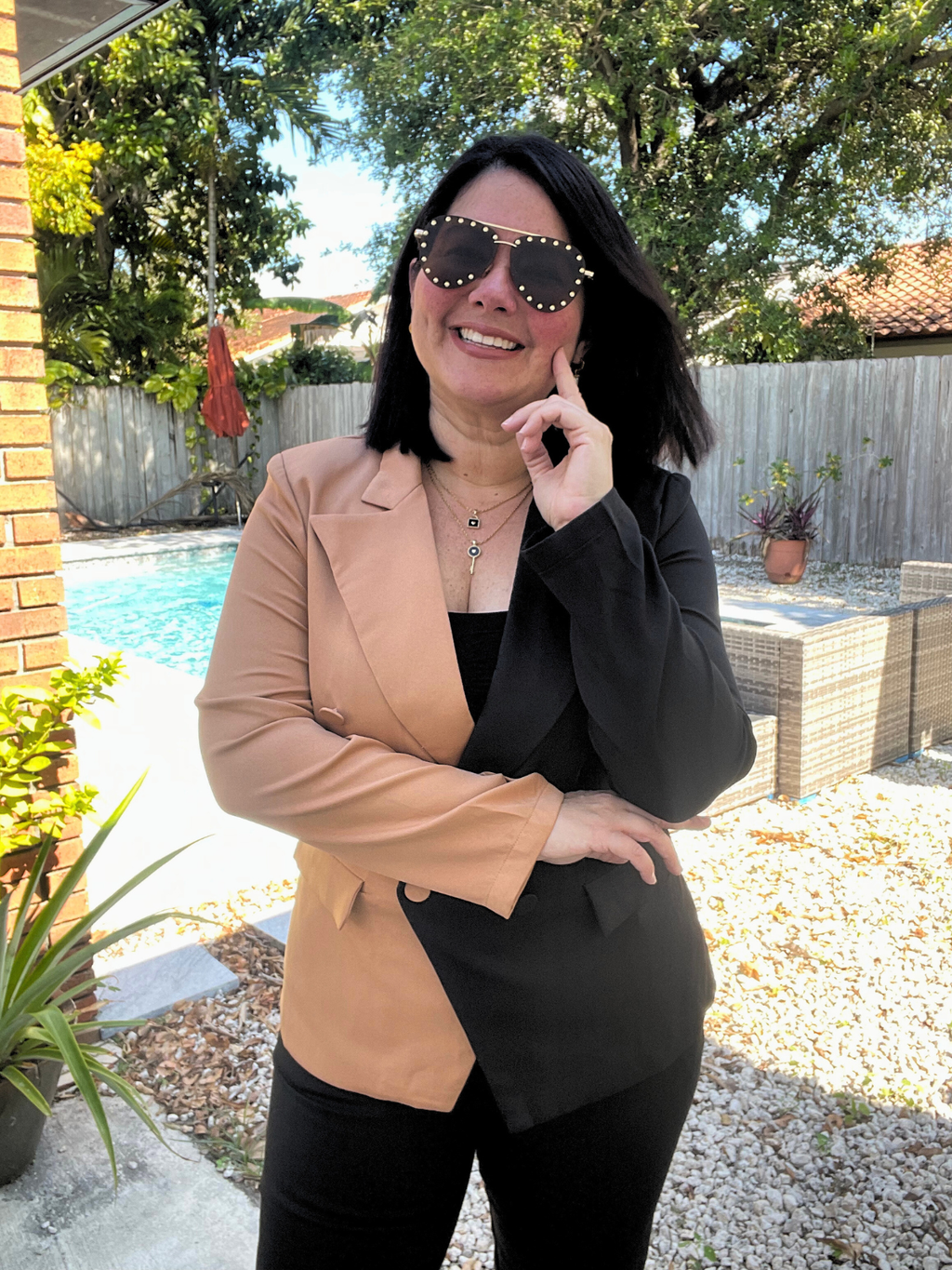 Serious Business Colorblock Blazer