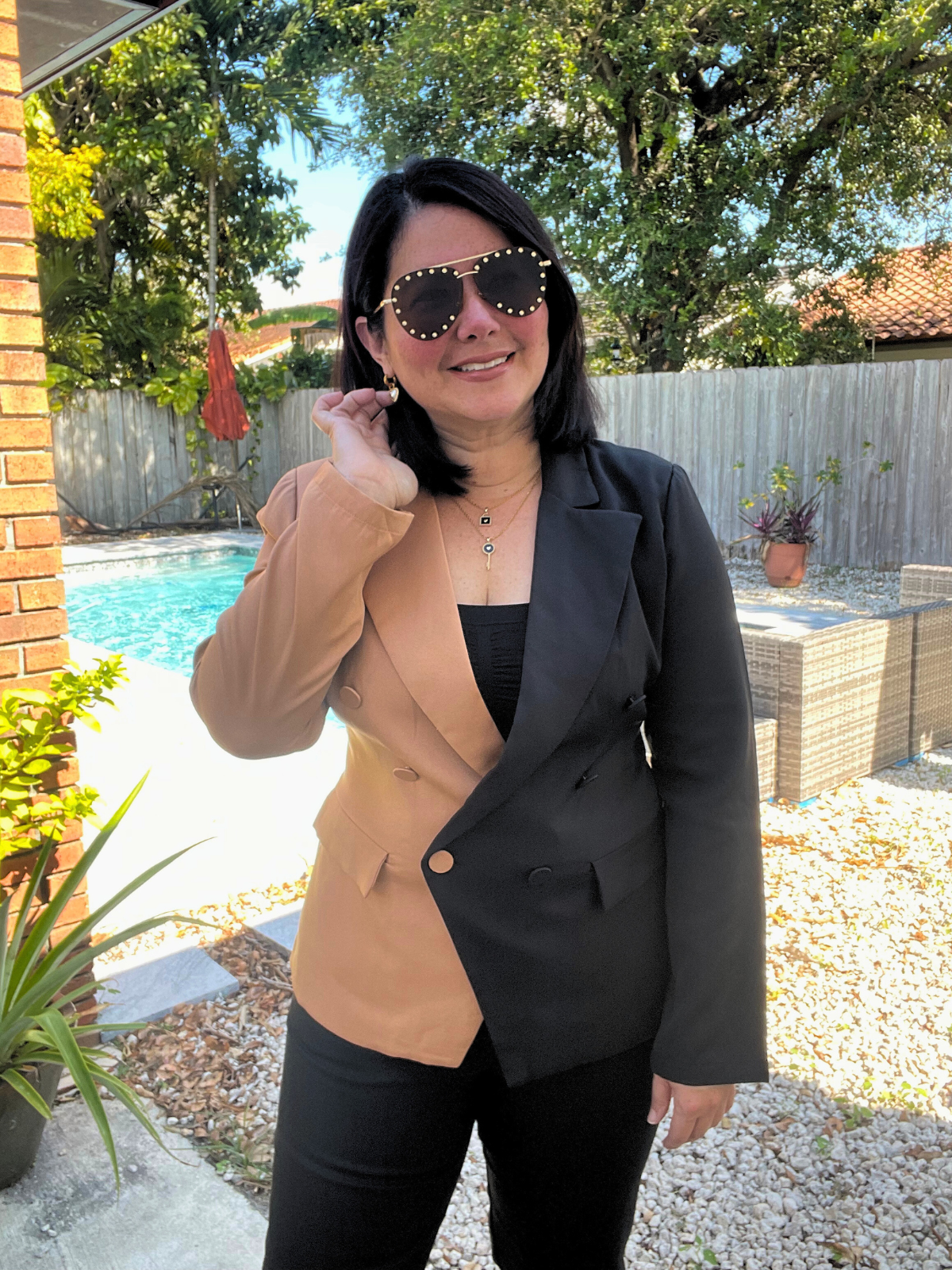 Serious Business Colorblock Blazer