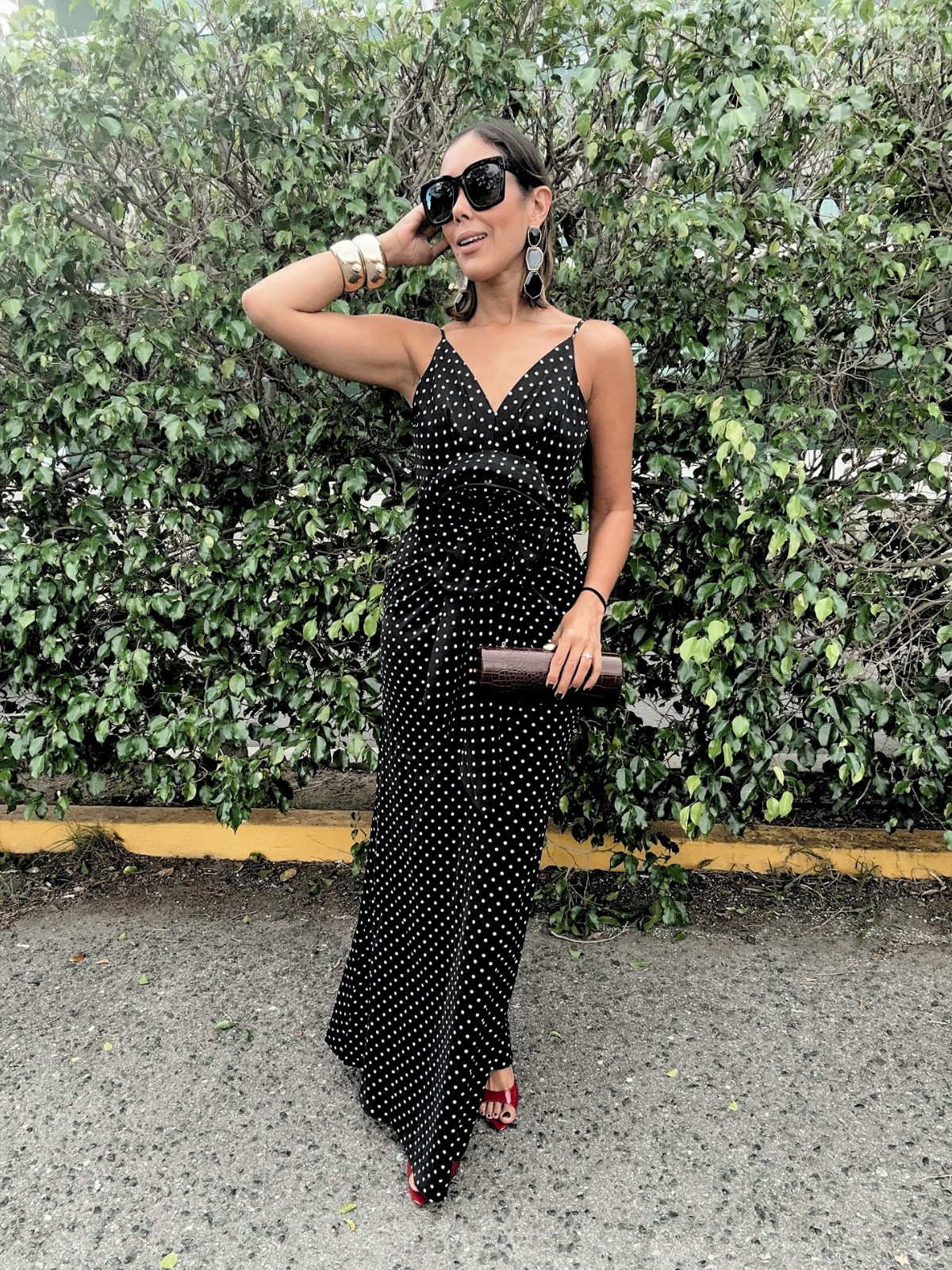 The Rose & Dots Elegance Maxi Dress