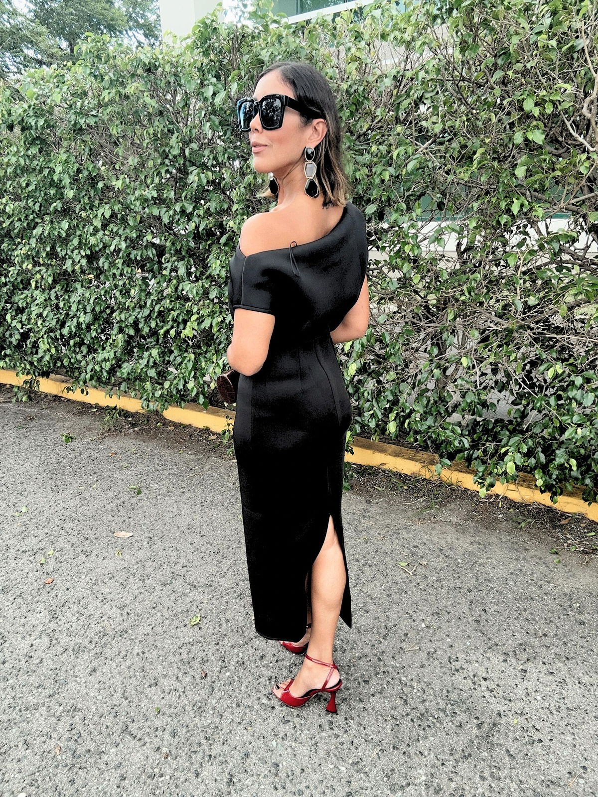 The “Say Less” One-Shoulder Dress (for the woman who walks in and owns it)