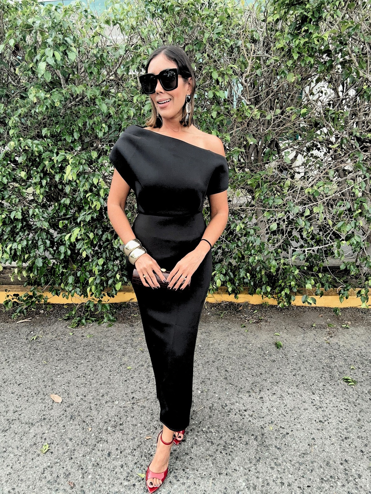 The “Say Less” One-Shoulder Dress (for the woman who walks in and owns it)