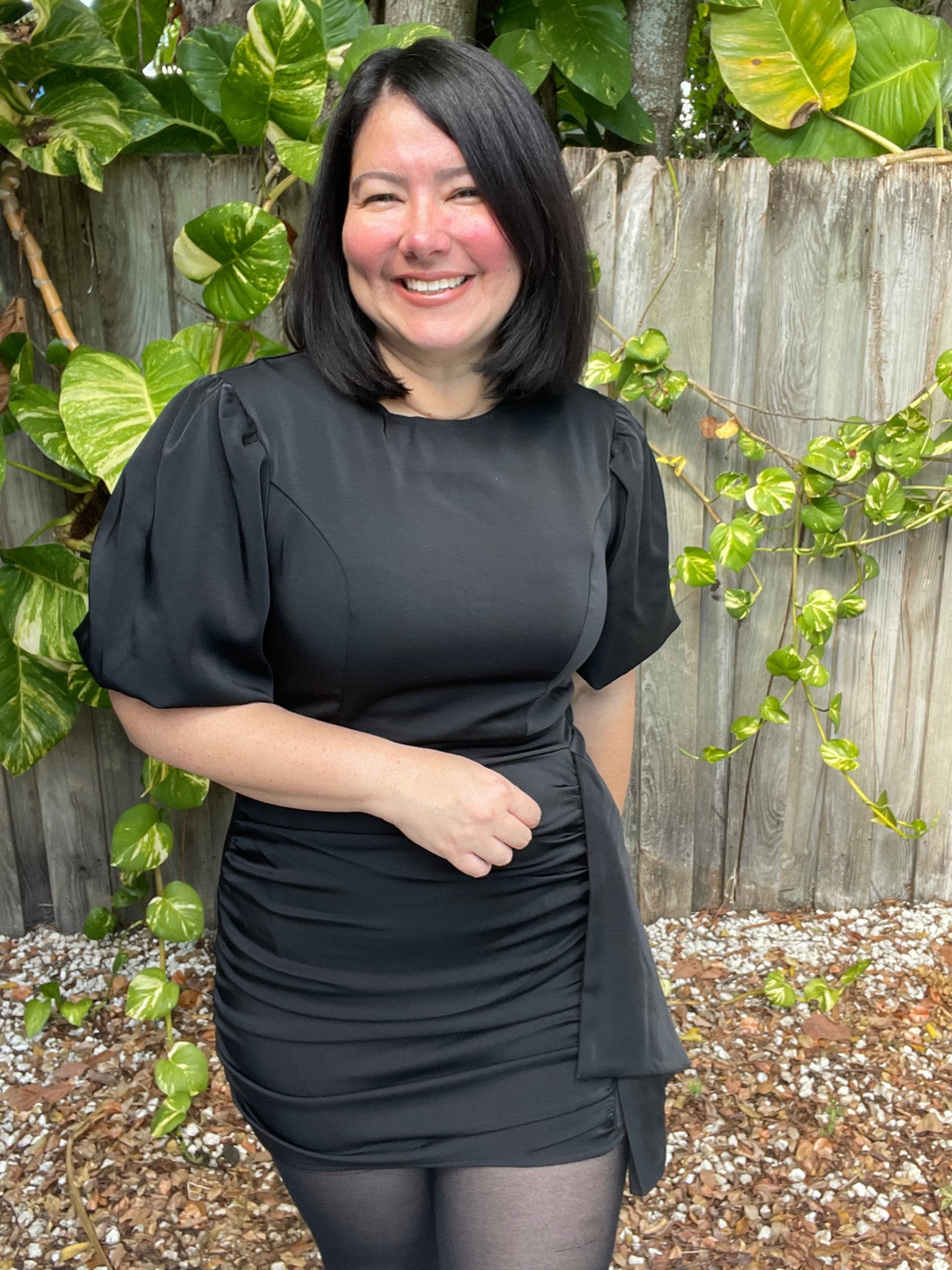 Afterglow Satin Mini Dress