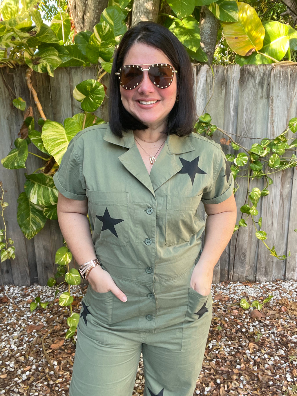 Constellation Contrast Jumpsuit