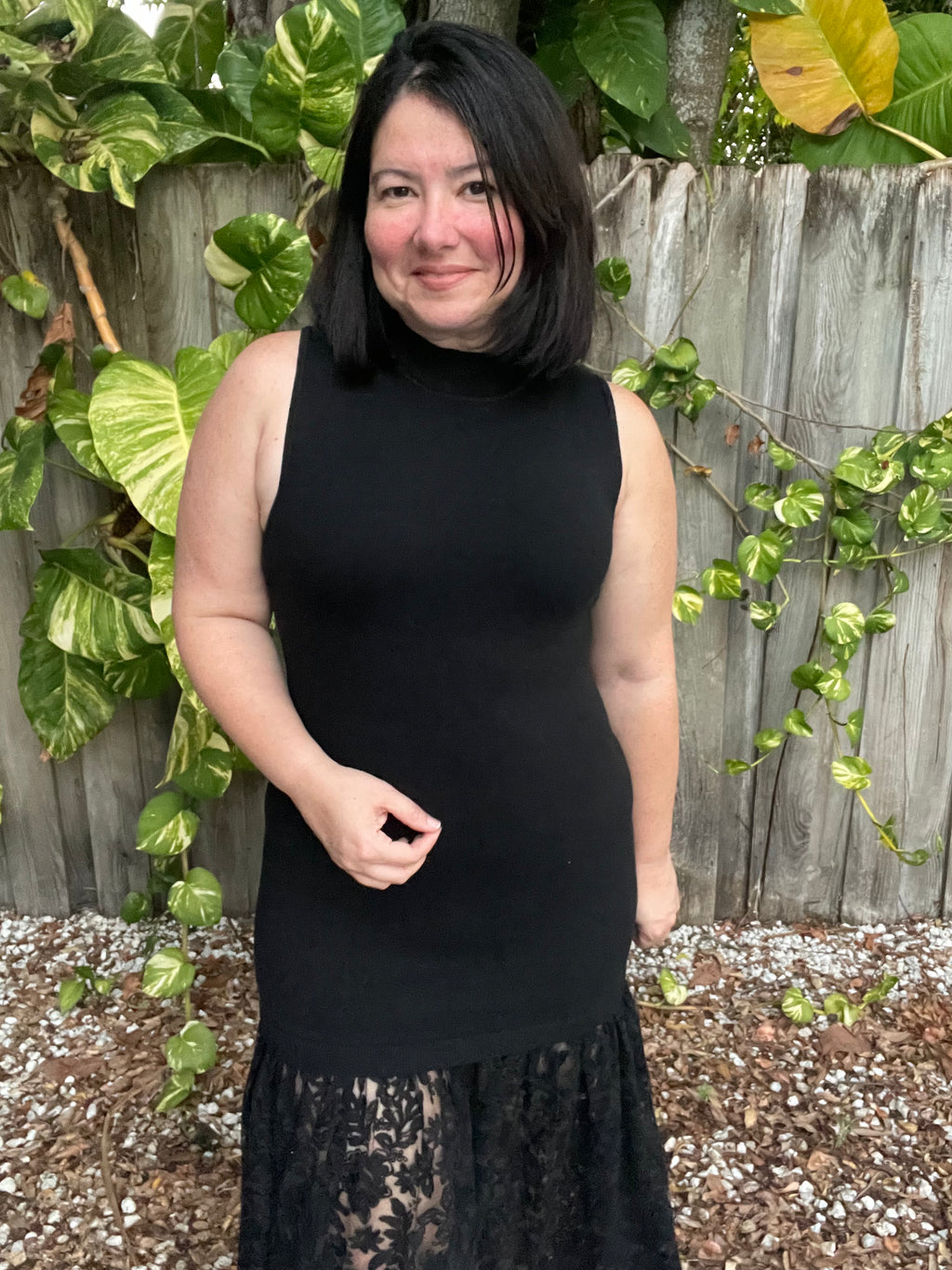 Runway Nights Lace Midi Dress