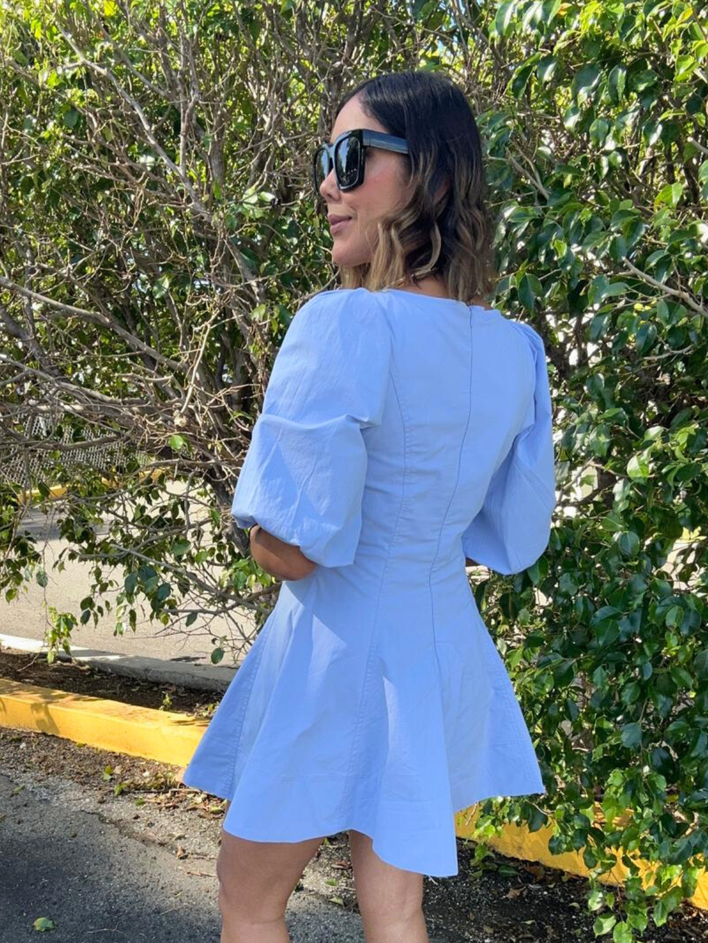 Morning Mist Mini Dress