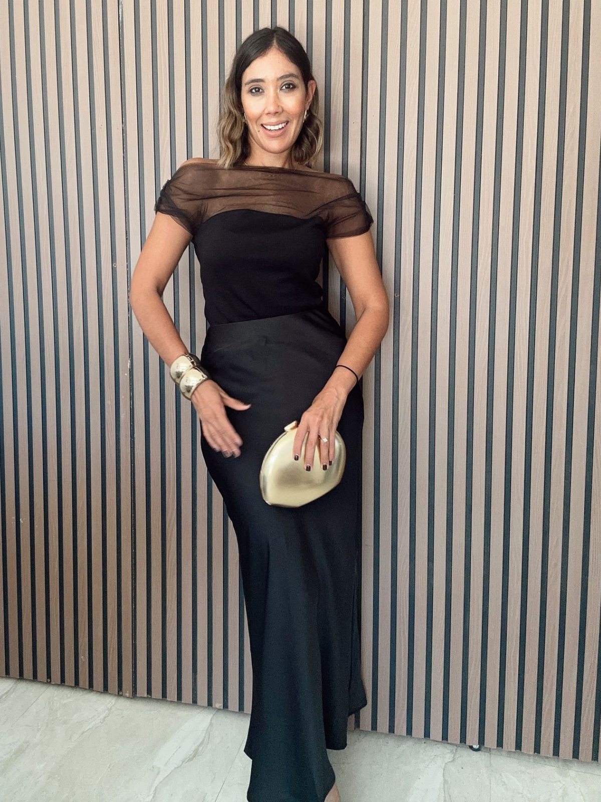 The Classic and Effortless Satin Midi Skirt