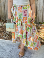 Pineapple Express Wrap Skirt