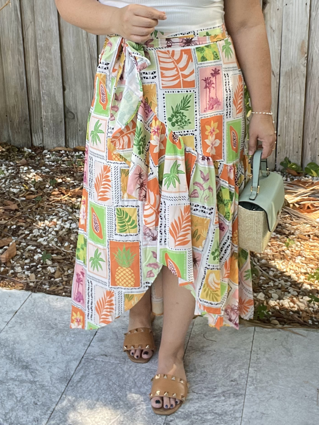 Pineapple Express Wrap Skirt