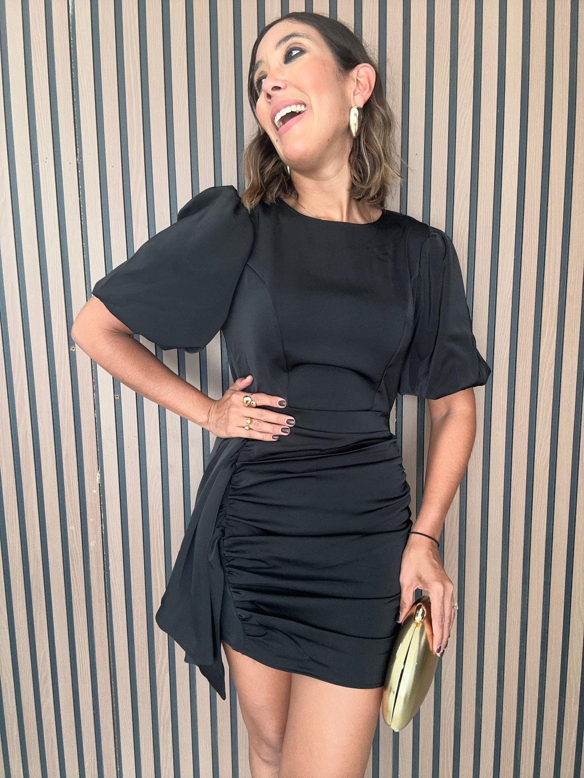 Afterglow Satin Mini Dress