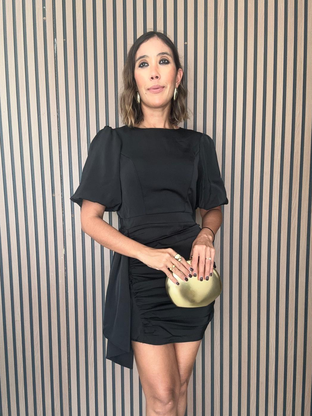 Afterglow Satin Mini Dress