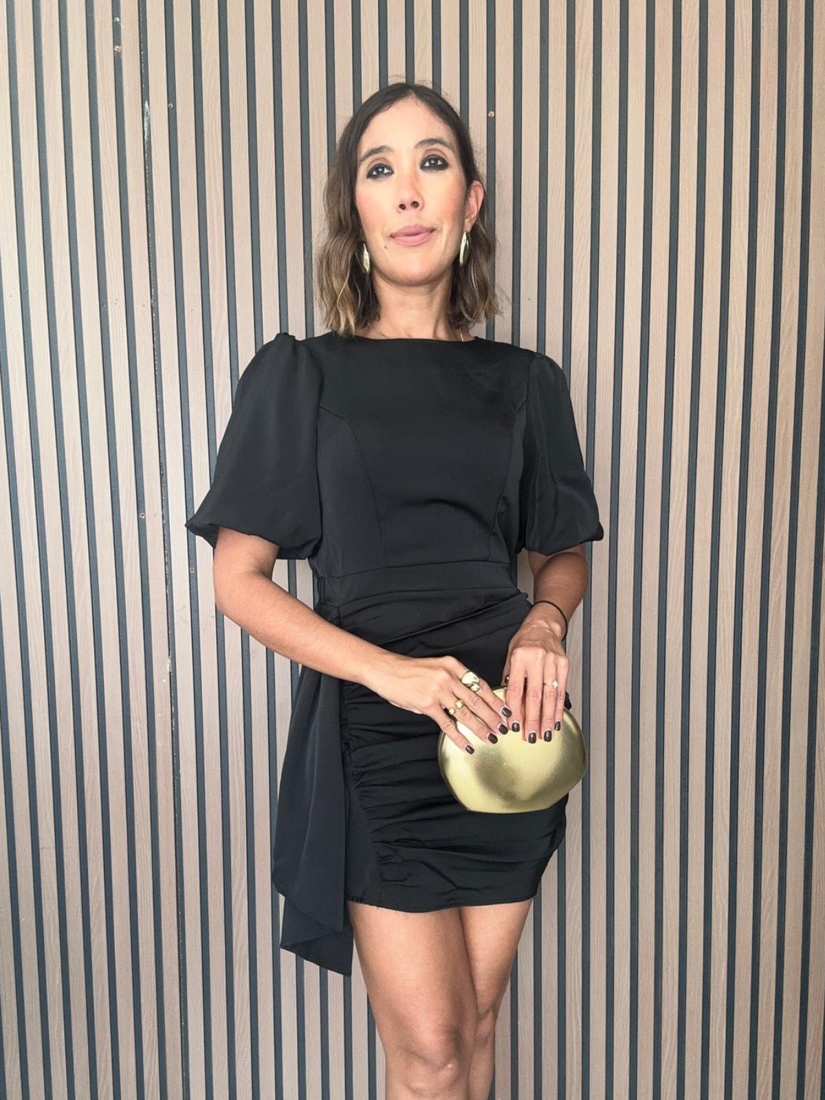 Afterglow Satin Mini Dress