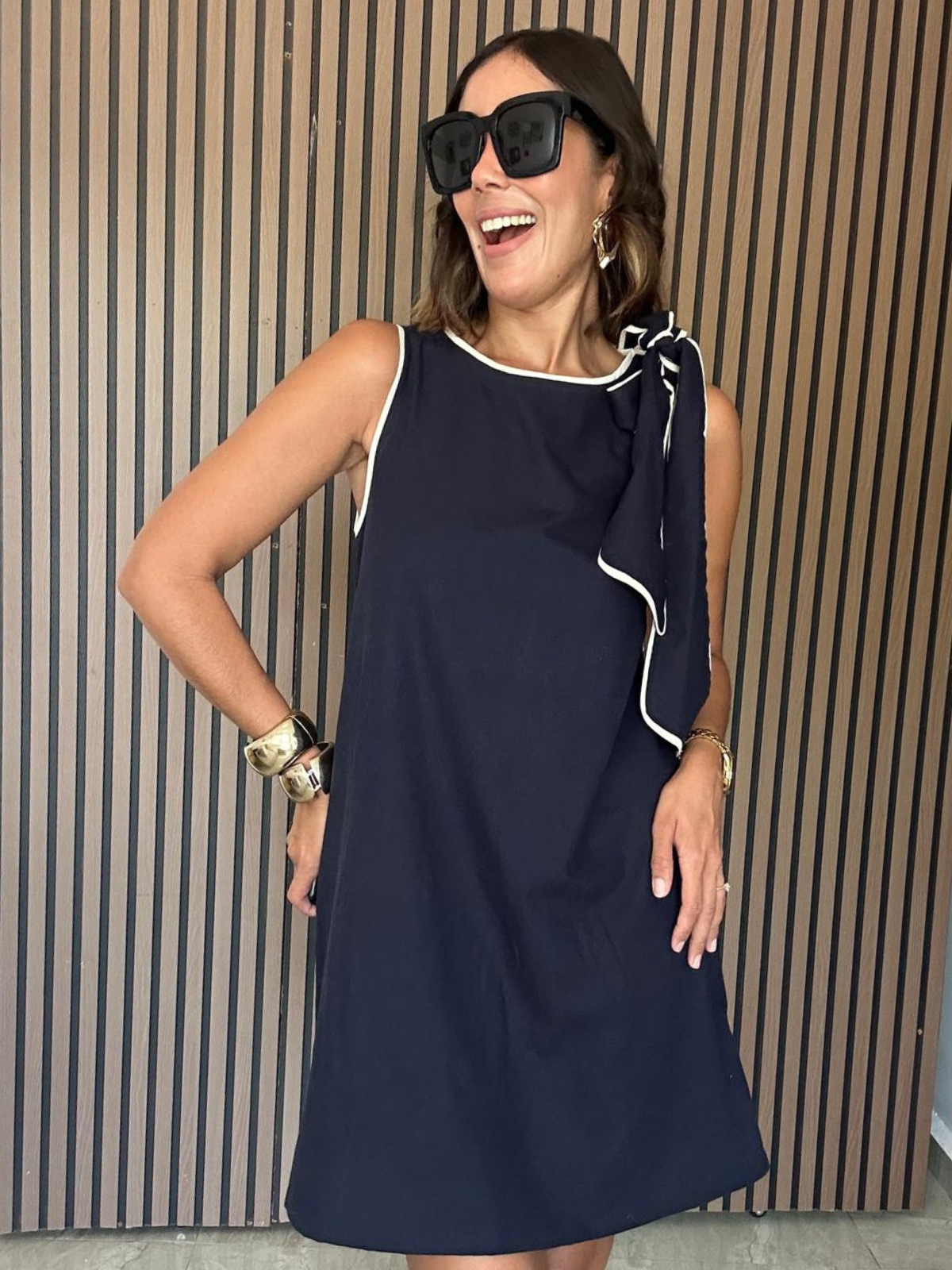 The Plans Changed Shift Mini Dress