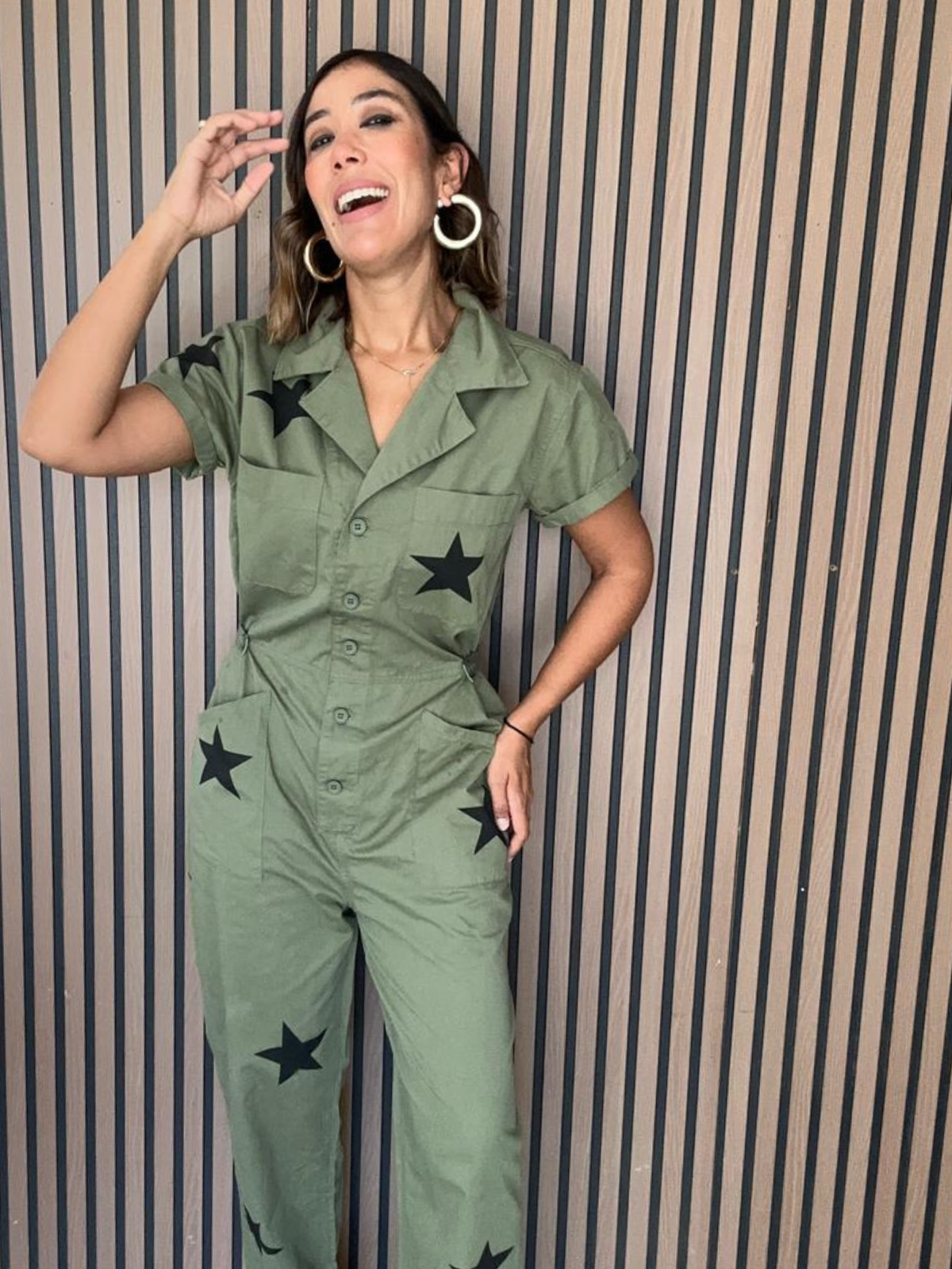 Constellation Contrast Jumpsuit