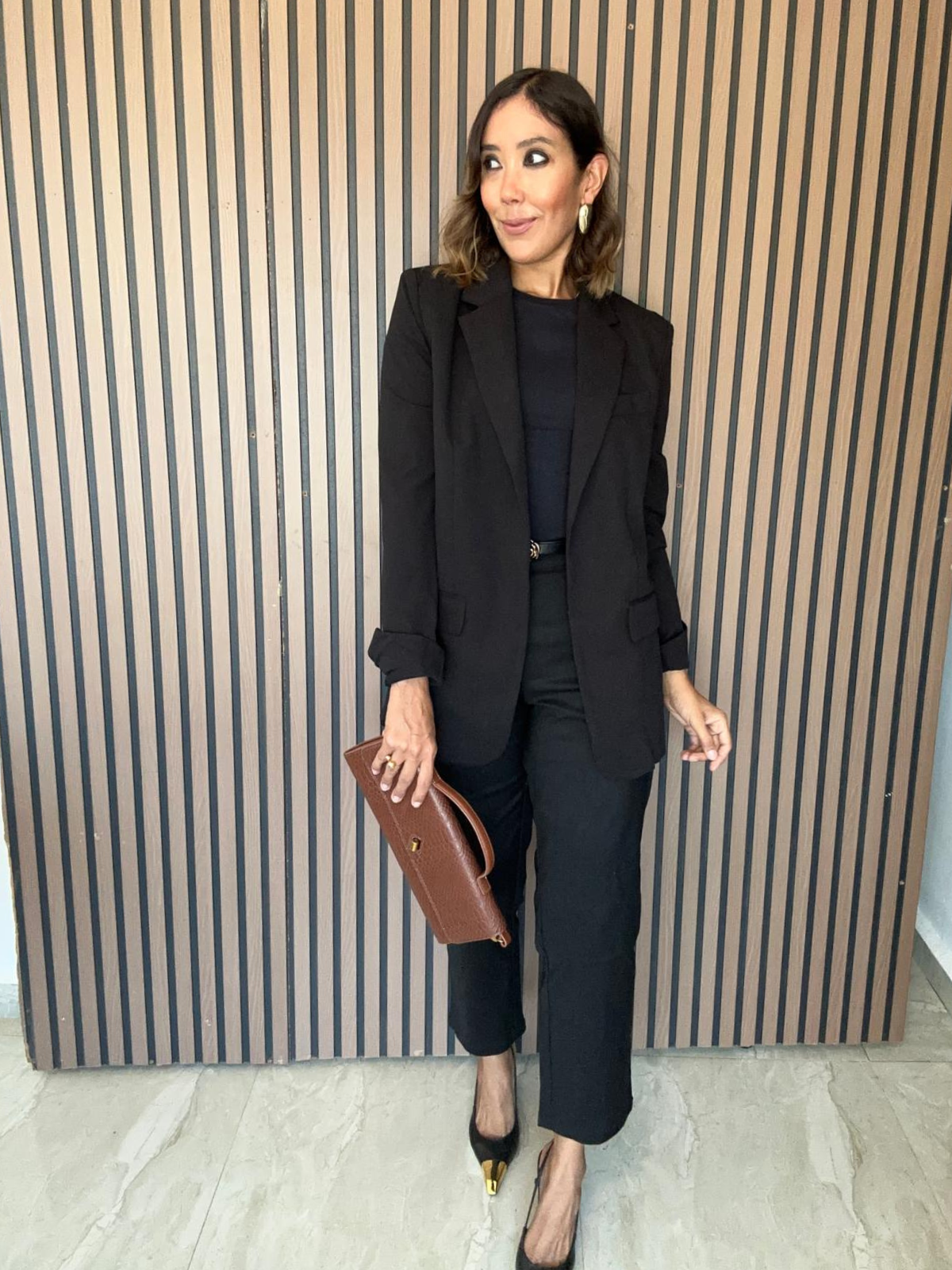 The Perfect Fit Cropped Pant (Belt Included)