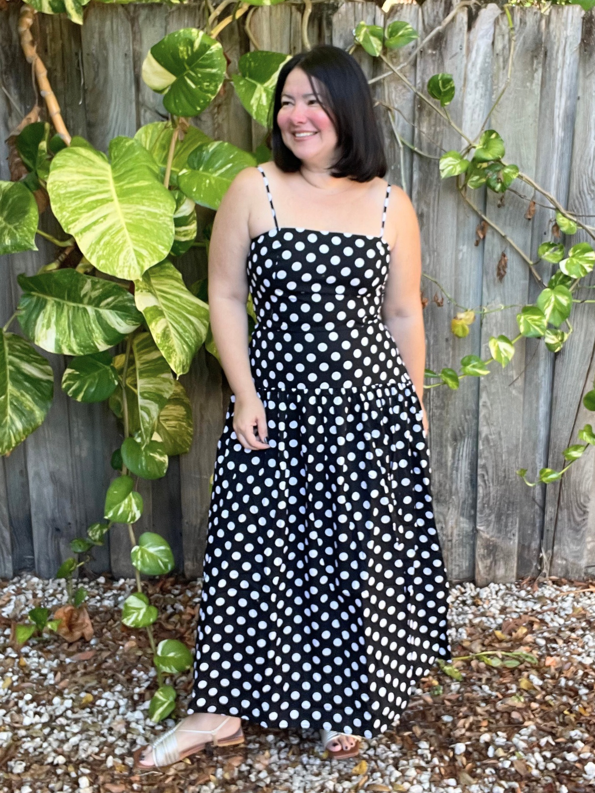 Dot Me Darling Crop Top and Skirt Set