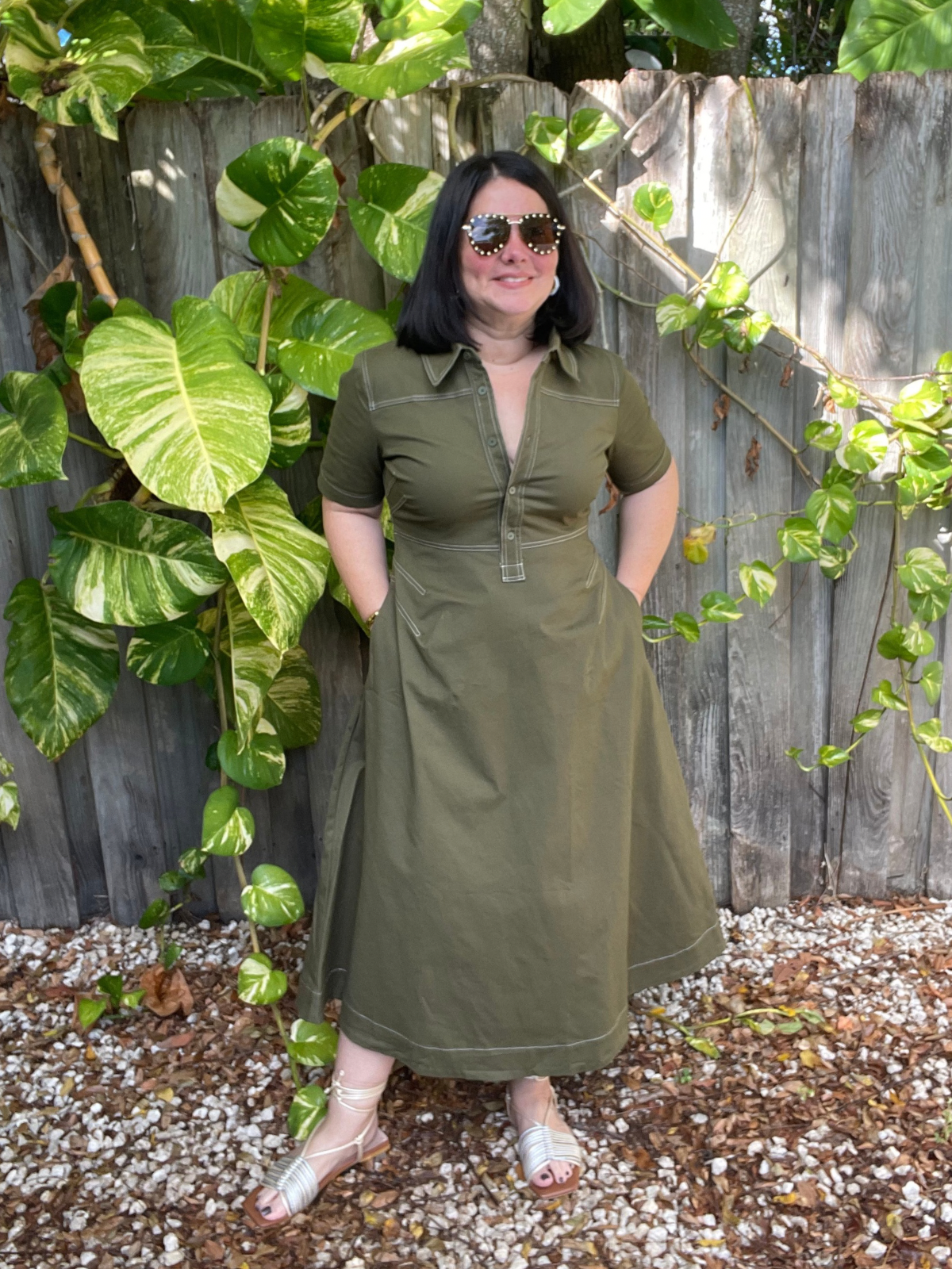 Olive You Longtime Midi Dress