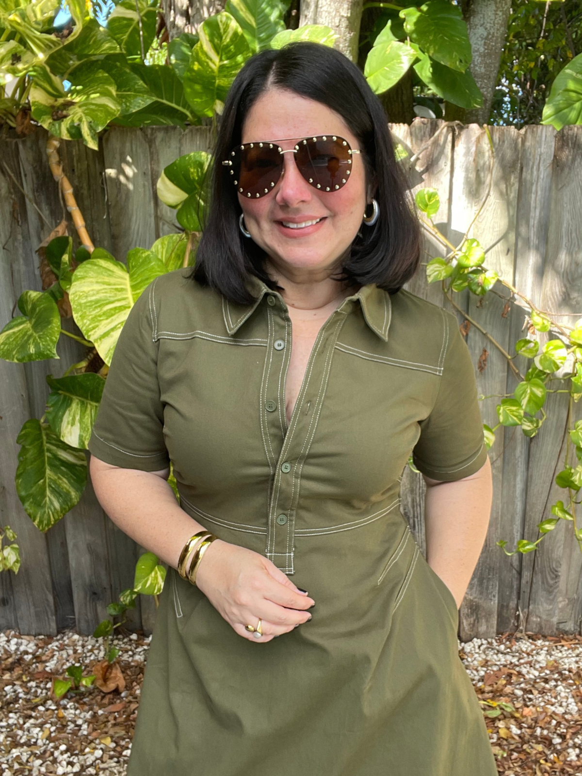 Olive You Longtime Midi Dress
