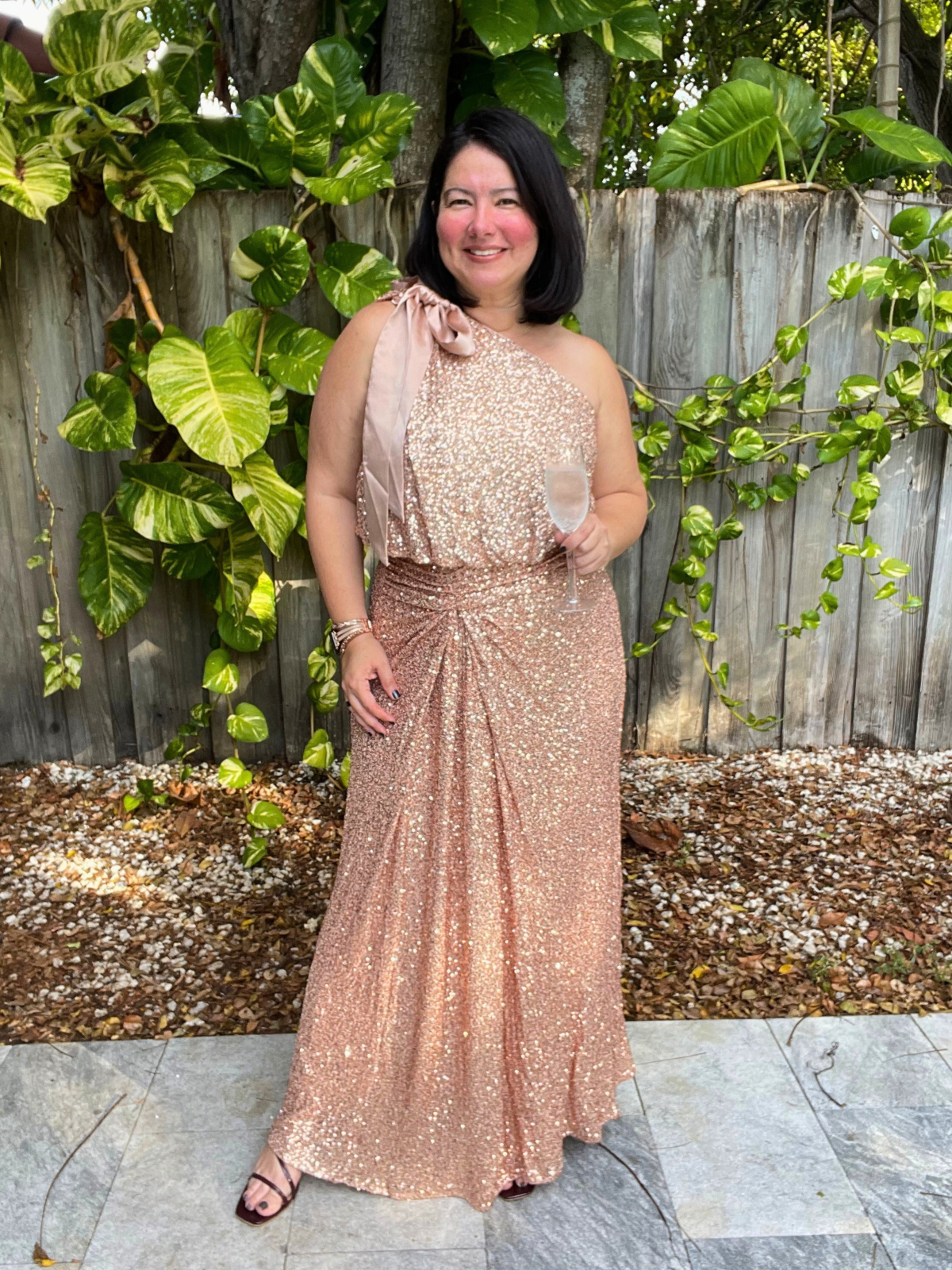 Rosé Luxe Sequin Set