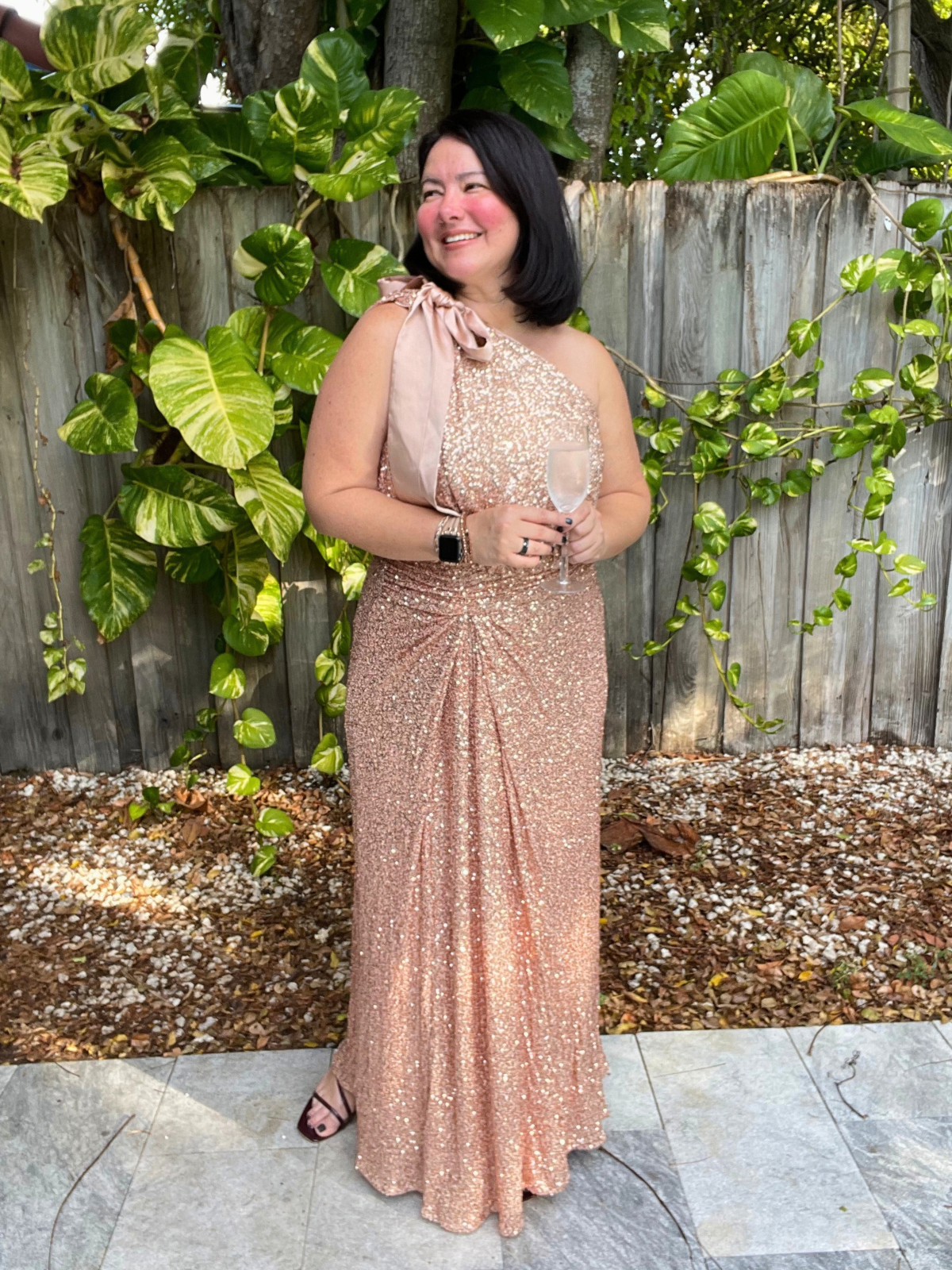 Rosé Luxe Sequin Set