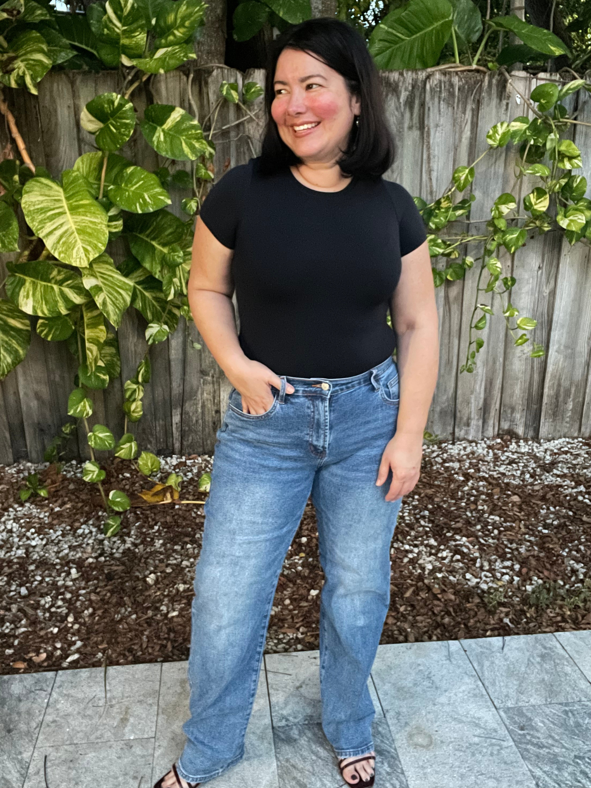 Back to 90s Slim Baggy Jeans