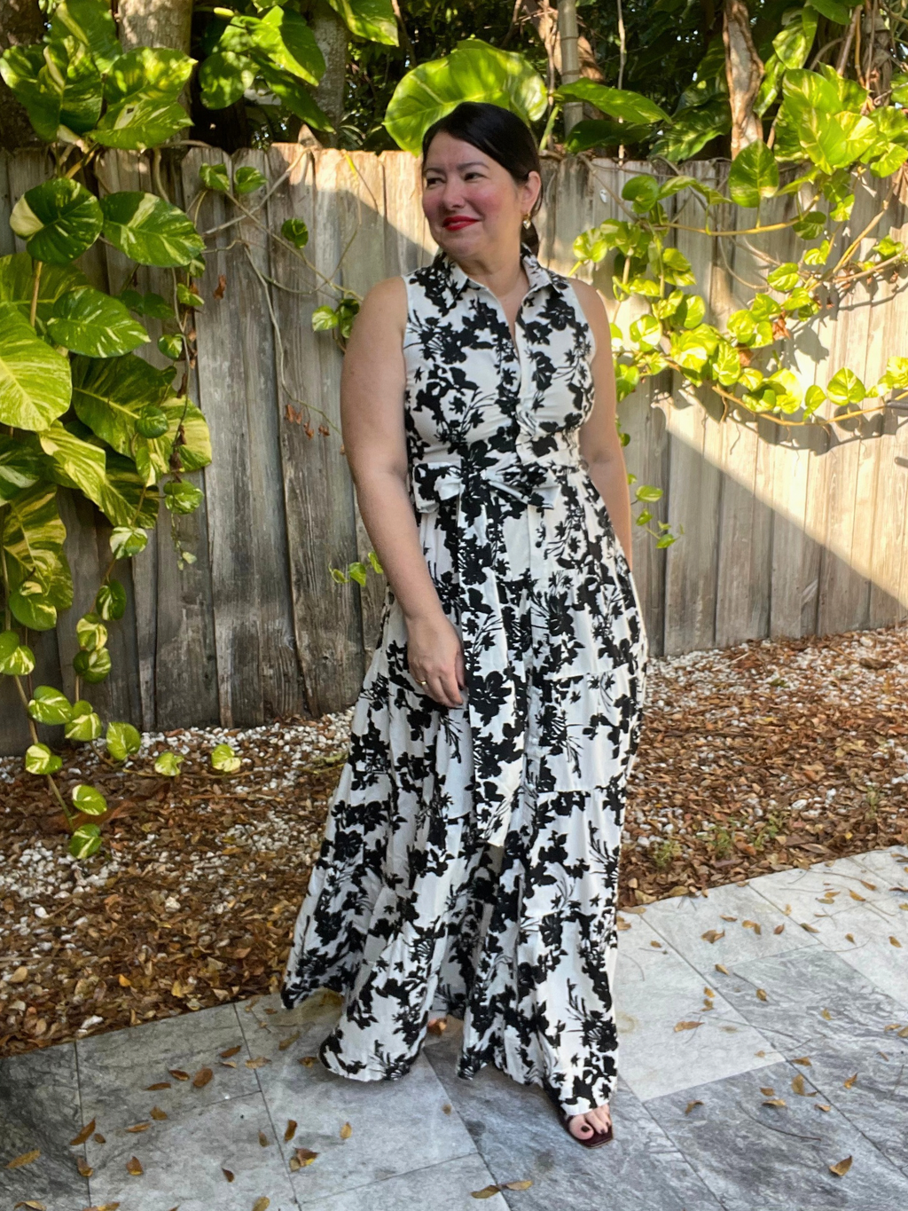 Unscripted Beauty Maxi Shirtdress