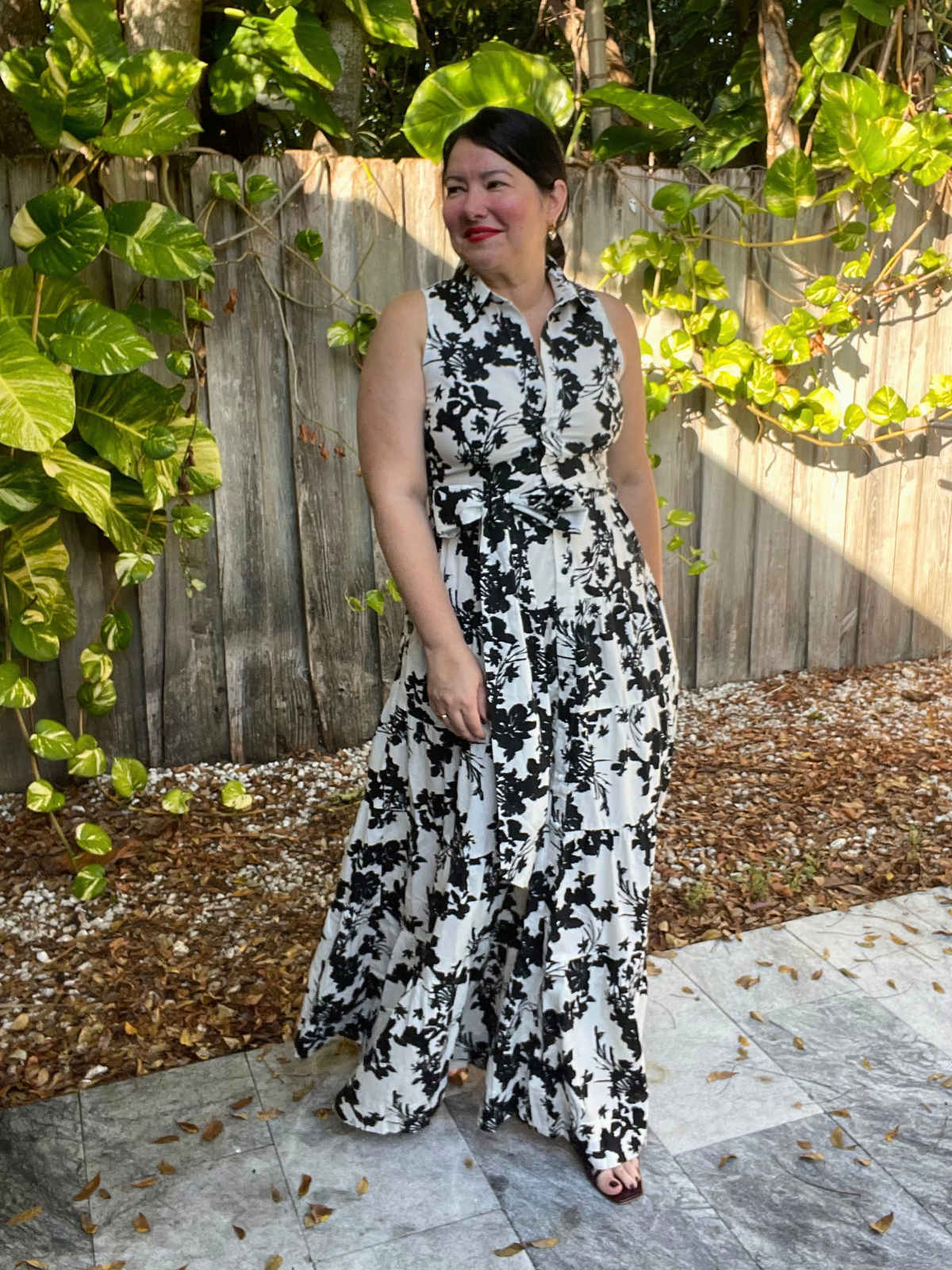 Unscripted Beauty Maxi Shirtdress