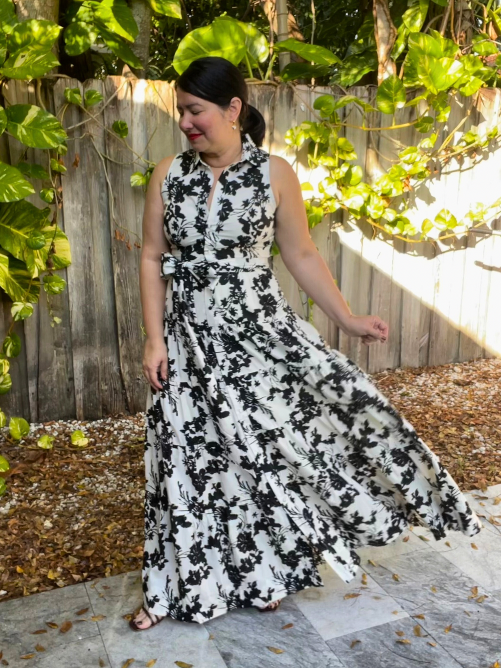 Unscripted Beauty Maxi Shirtdress