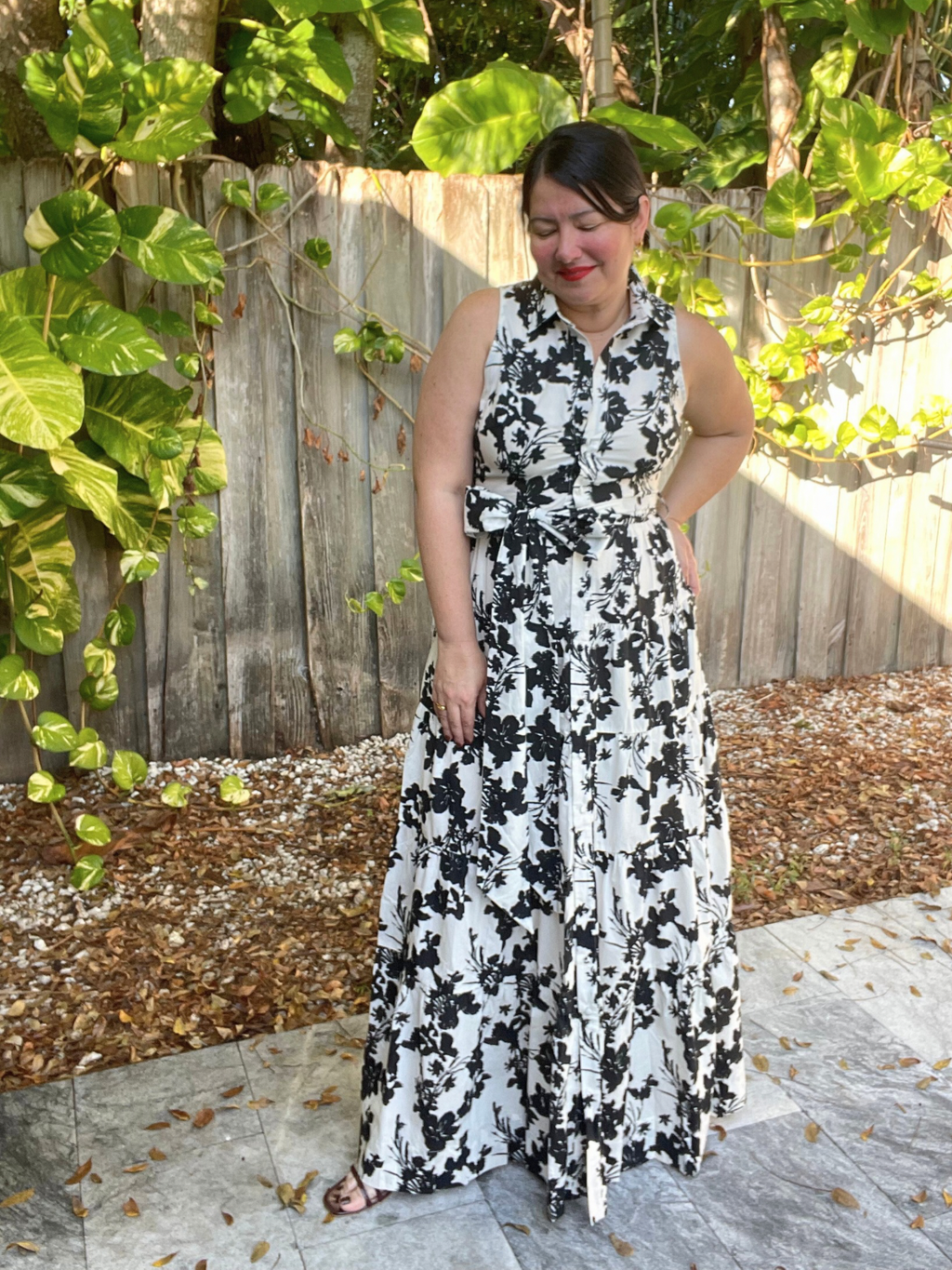 Unscripted Beauty Maxi Shirtdress