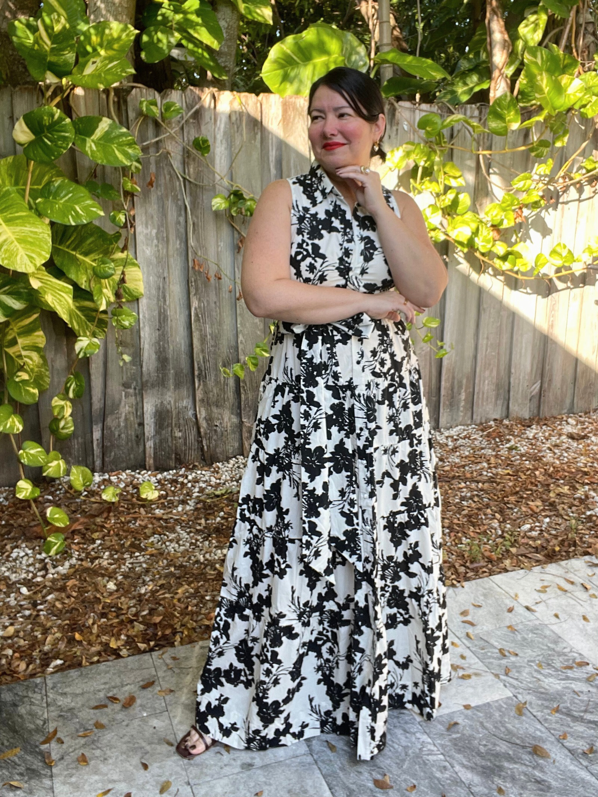 Unscripted Beauty Maxi Shirtdress
