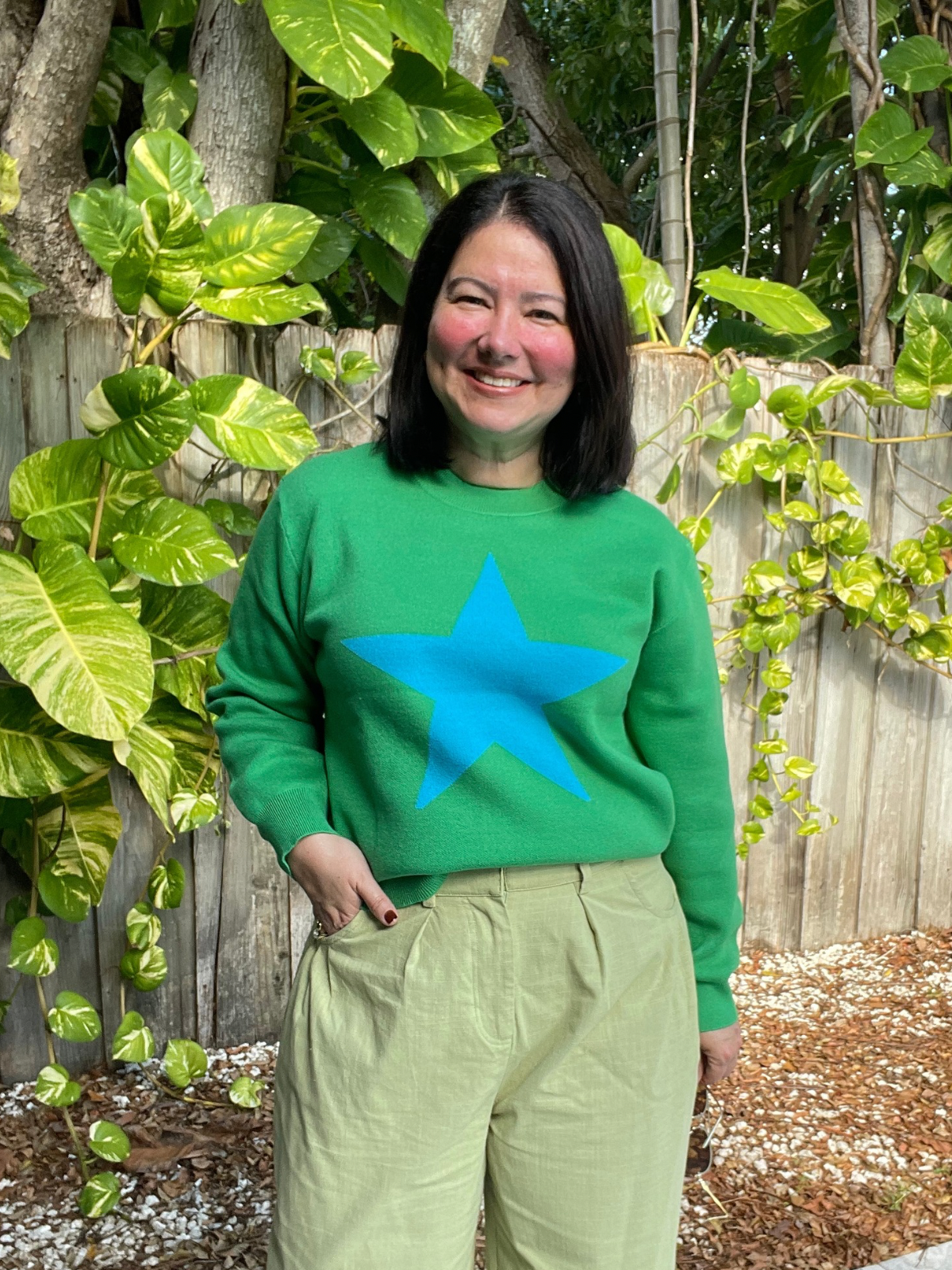 Starry Sweetheart Pull Over Sweater