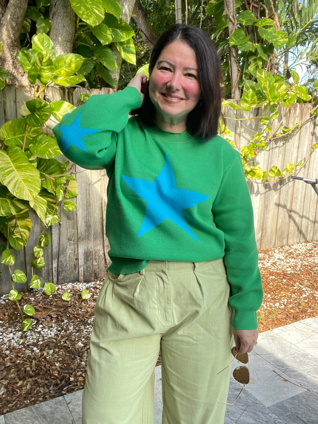 Starry Sweetheart Pull Over Sweater