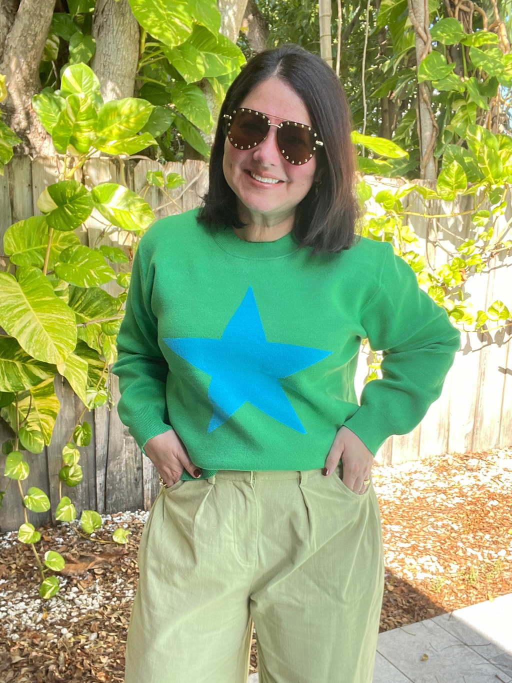 Starry Sweetheart Pull Over Sweater